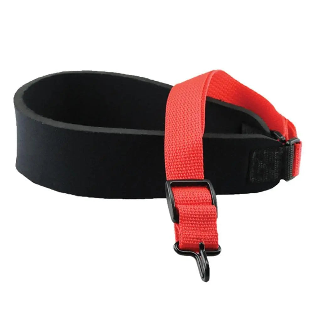 Perri's Neoprene Saxophone Strap ~ Red - Richards Guitars Of Stratford Upon Avon