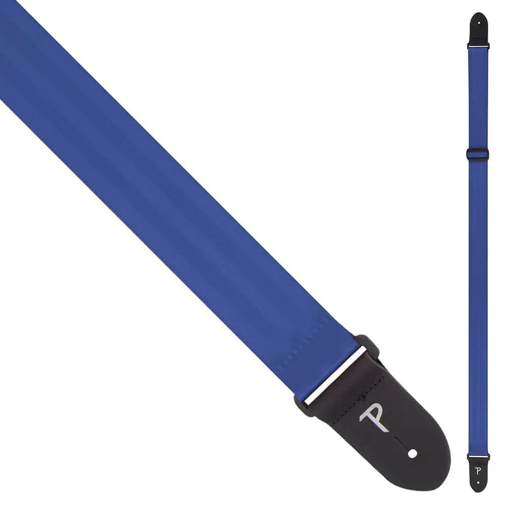 Perri's Seat Belt Guitar Strap - Blue - Richards Guitars Of Stratford Upon Avon