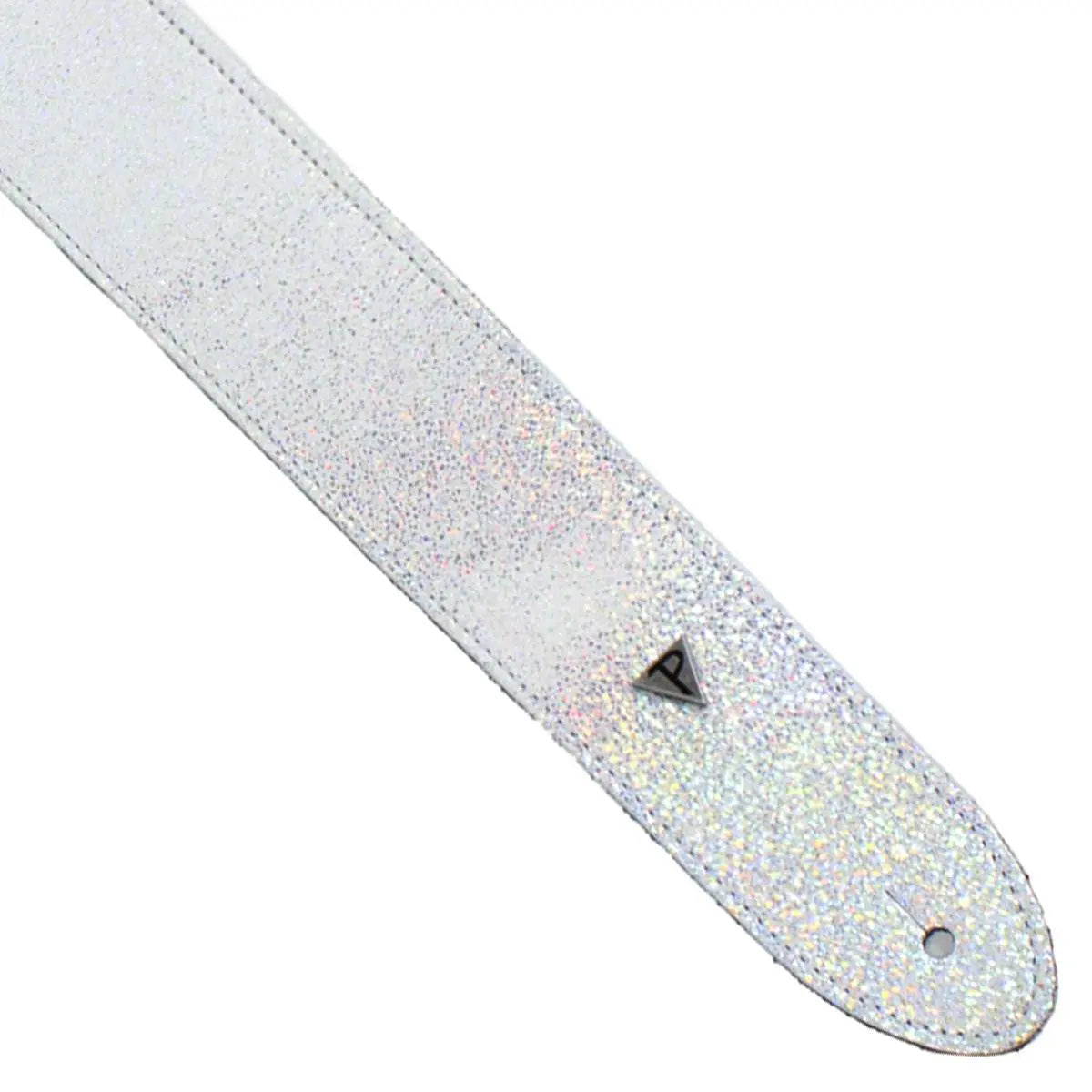 Perri's Spotlight Guitar Strap ~ Holographic Pearl Leather - Richards Guitars Of Stratford Upon Avon