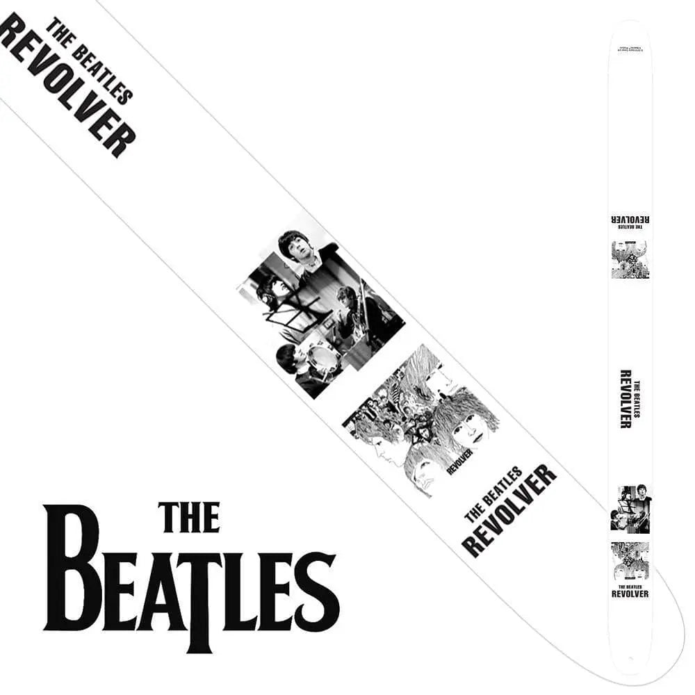 Perri's The Beatles 2.5" Guitar Strap ~ Revolver - Richards Guitars Of Stratford Upon Avon