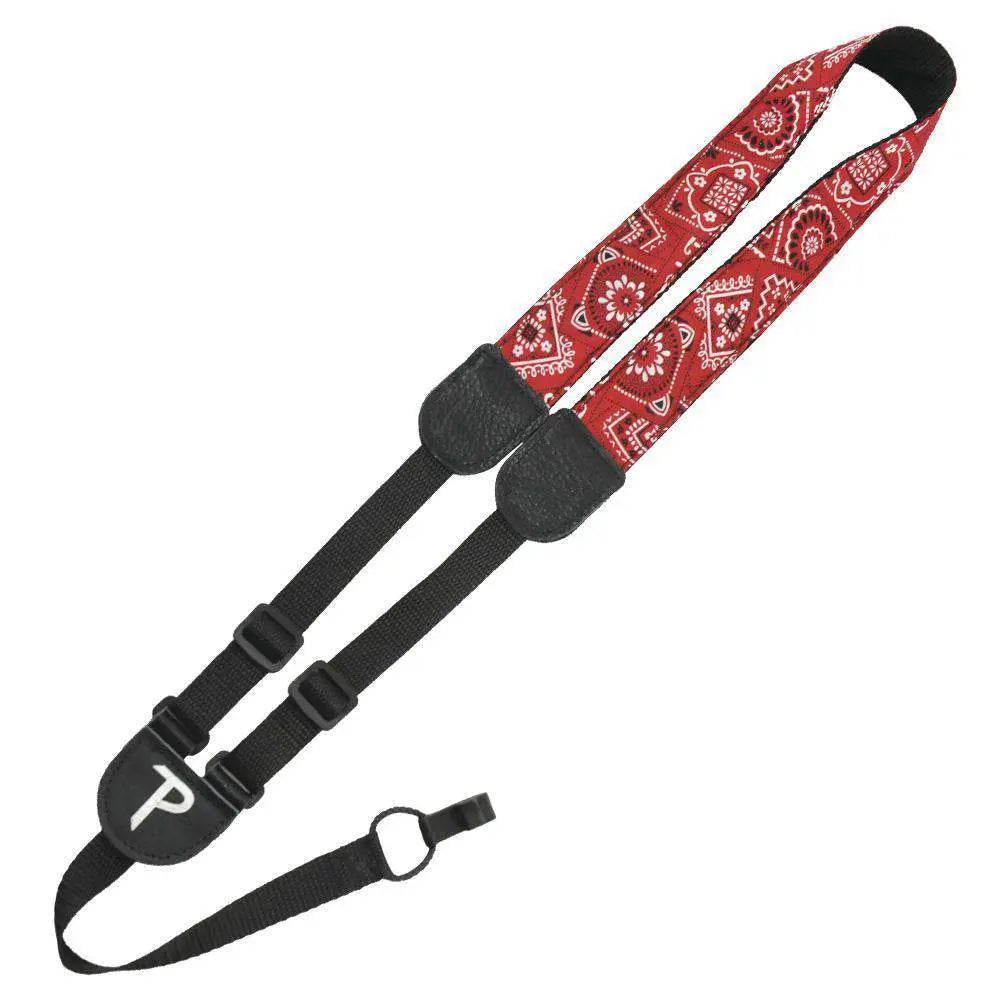 Perri's Ukulele Polyester Strap - Red - Richards Guitars Of Stratford Upon Avon
