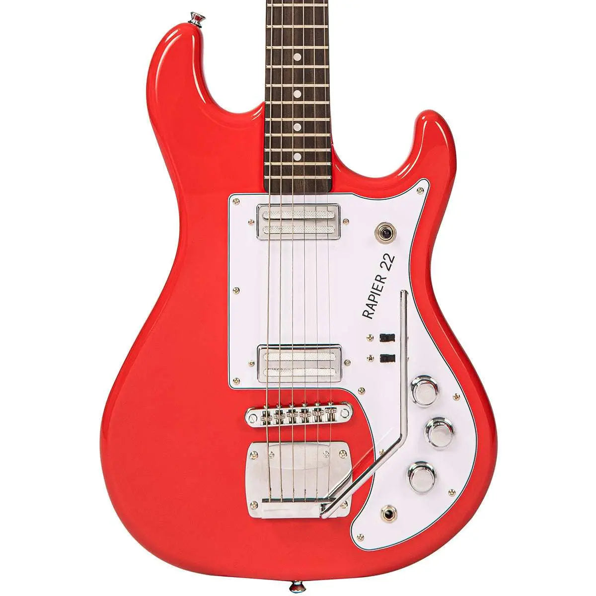 Rapier 22 Electric Guitar ~ Fiesta Red - Richards Guitars Of Stratford Upon Avon