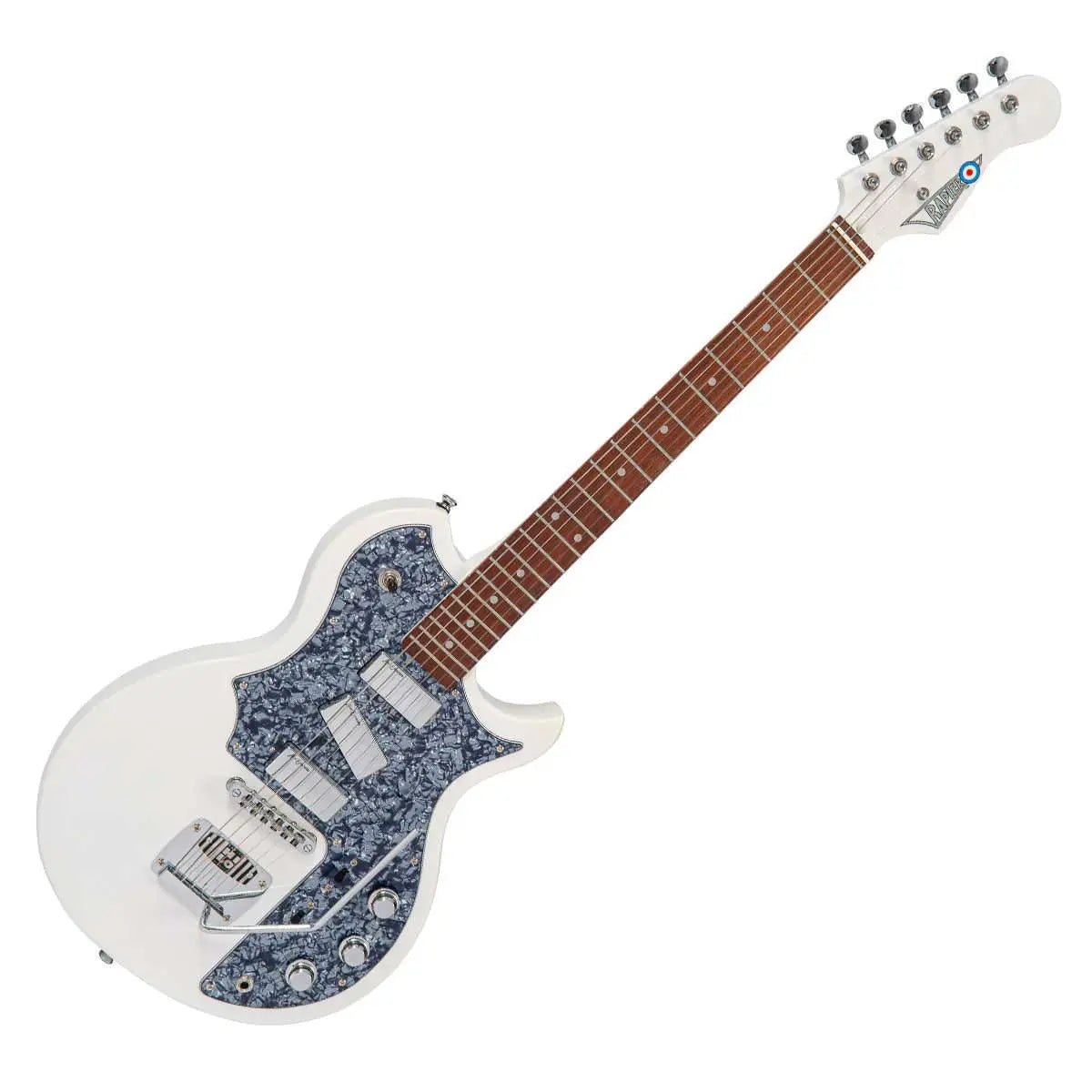 Rapier Deluxe Electric Guitar ~ Arctic White - Richards Guitars Of Stratford Upon Avon
