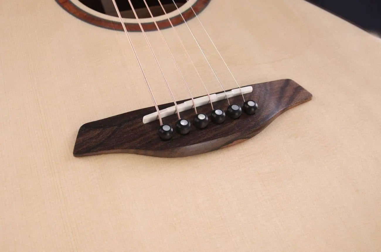 Red Pure Dc - LC Dreadnought (cutaway) Acoustic Guitar (2025 CNR Active Upgrade Model) - Richards Guitars Of Stratford Upon Avon