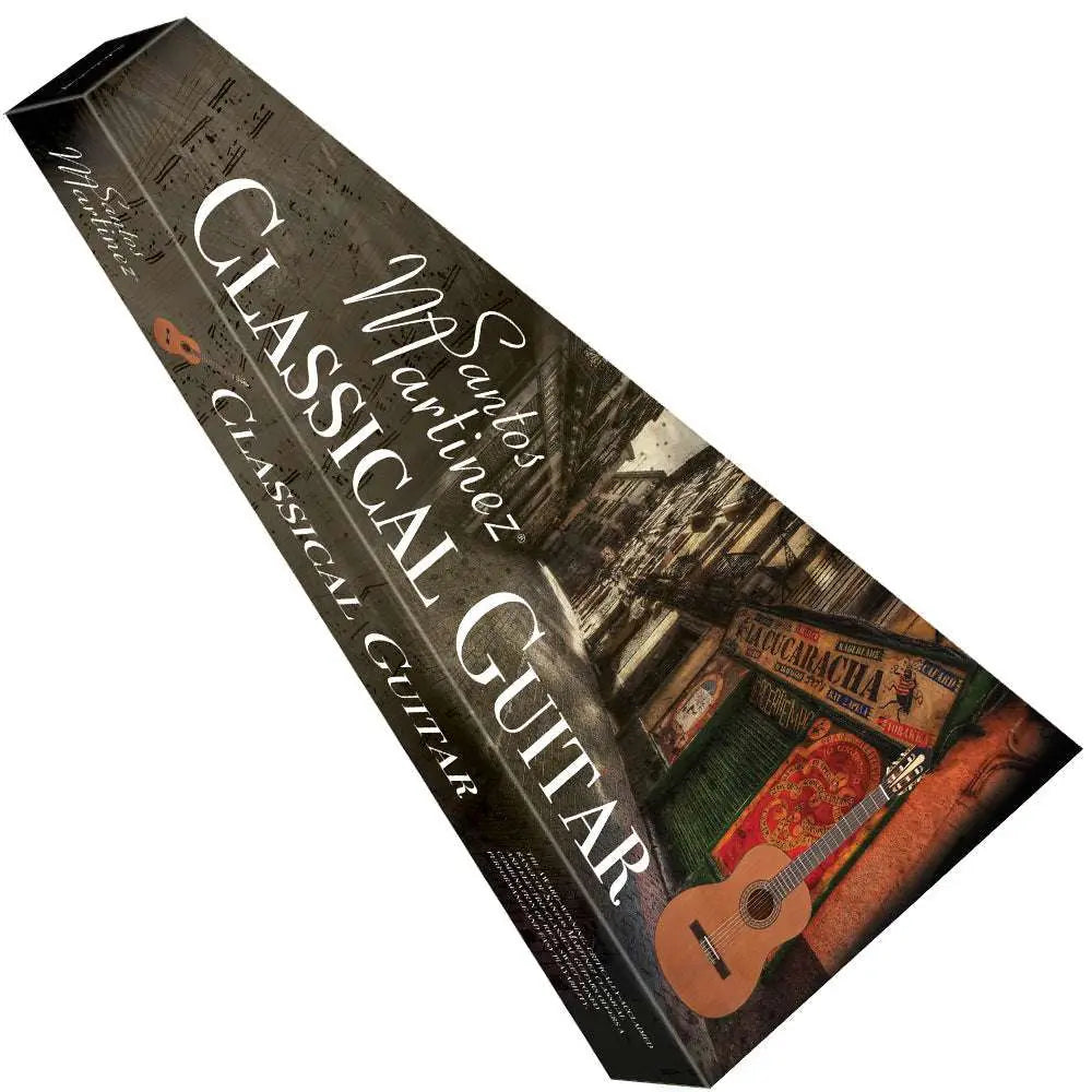 Santos Martinez Allegro Cutaway Electro - Classic Guitar ~ Natural High Gloss - Richards Guitars Of Stratford Upon Avon