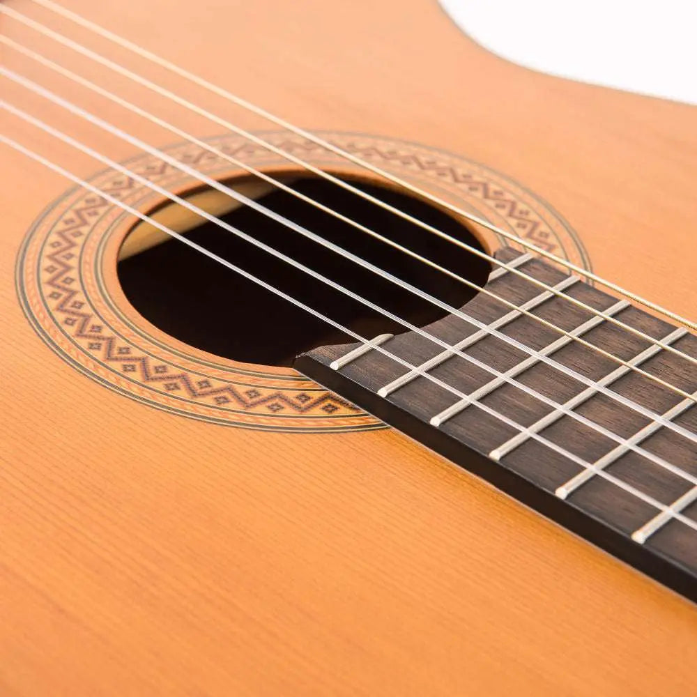 Santos Martinez Estuduiante Classic Guitar ~ Natural Satin - Richards Guitars Of Stratford Upon Avon