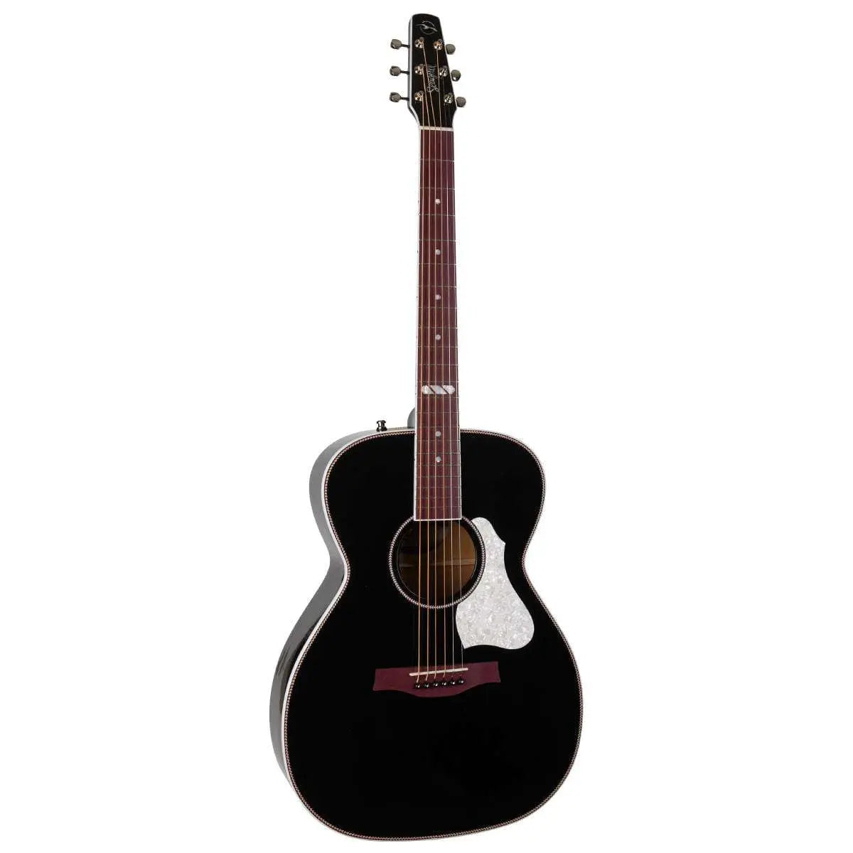 Seagull Artist LTD Electro - Acoustic Guitar ~ Tuxedo Black Anthem with Bag - Richards Guitars Of Stratford Upon Avon