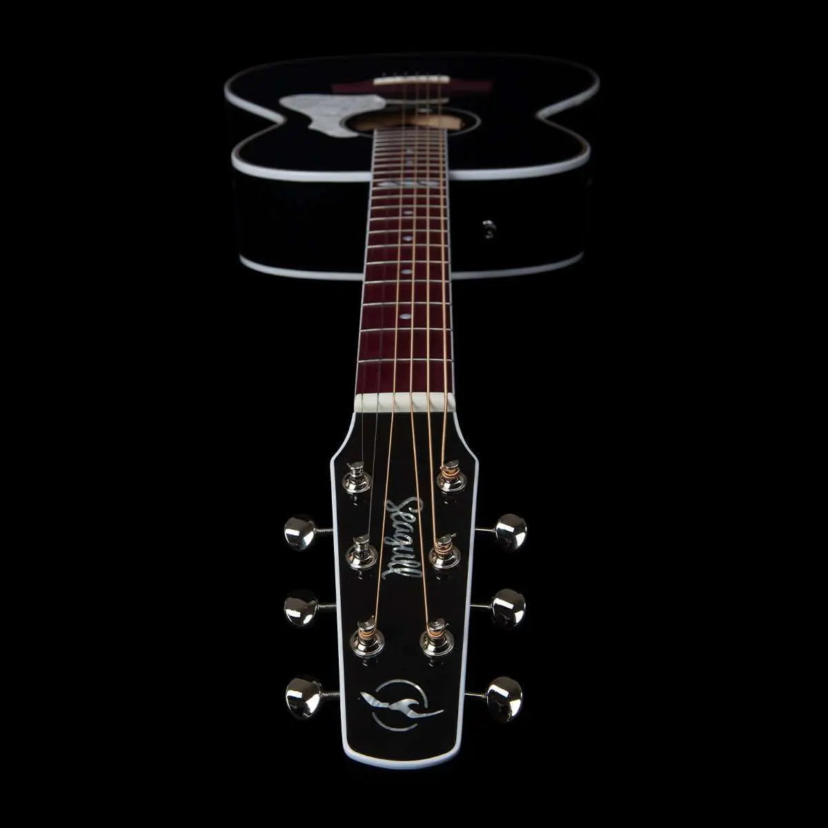 Seagull Artist LTD Electro - Acoustic Guitar ~ Tuxedo Black Anthem with Bag - Richards Guitars Of Stratford Upon Avon