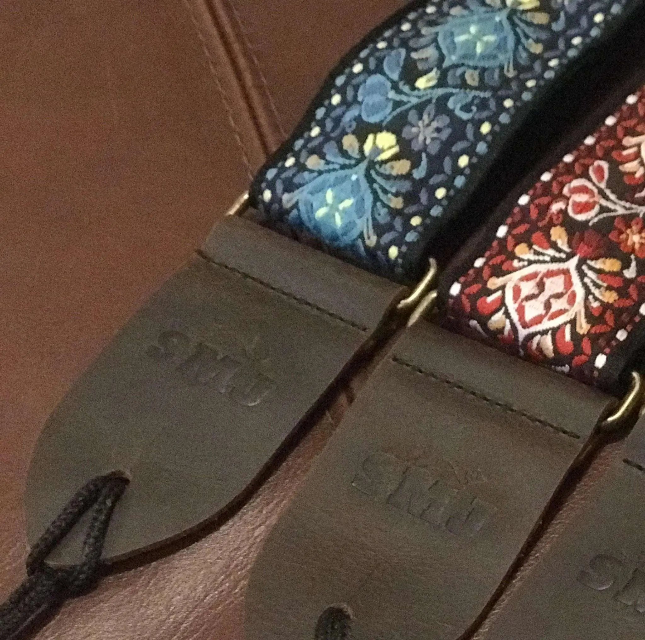 SMJ Reserve Collection "Adonis Blue" Guitar Strap - Richards Guitars Of Stratford Upon Avon
