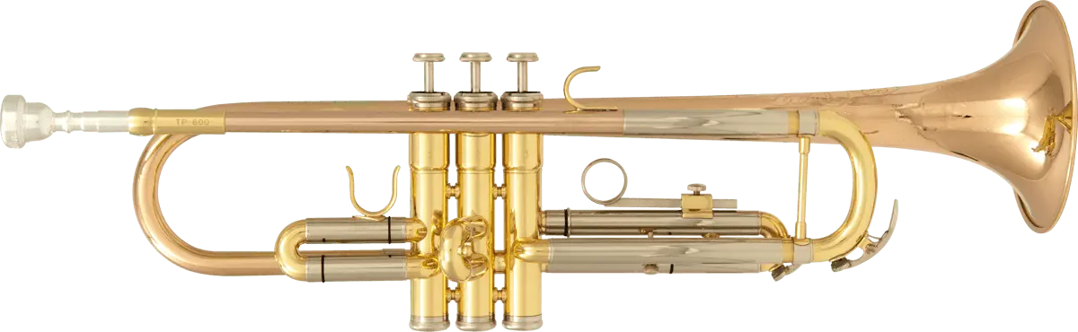 TRUMPET Bb PINK BRASS - Richards Guitars Of Stratford Upon Avon