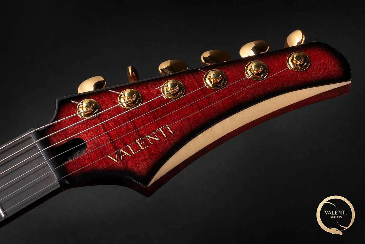 Valenti Nebula Carved - Richards Guitars Of Stratford Upon Avon