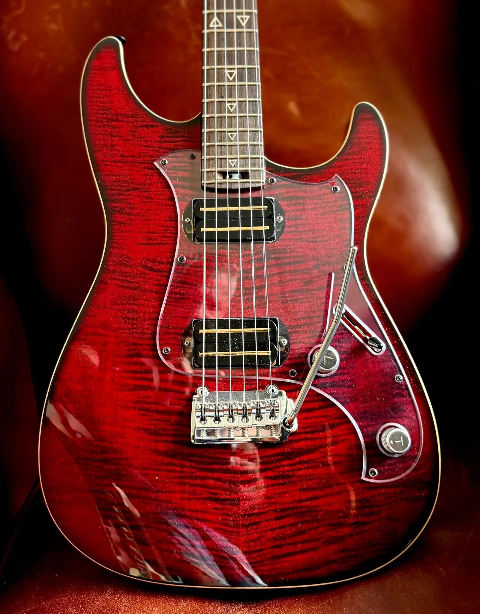 Valiant Soothsayer The Sage Burgundy Red - Richards Guitars Of Stratford Upon Avon