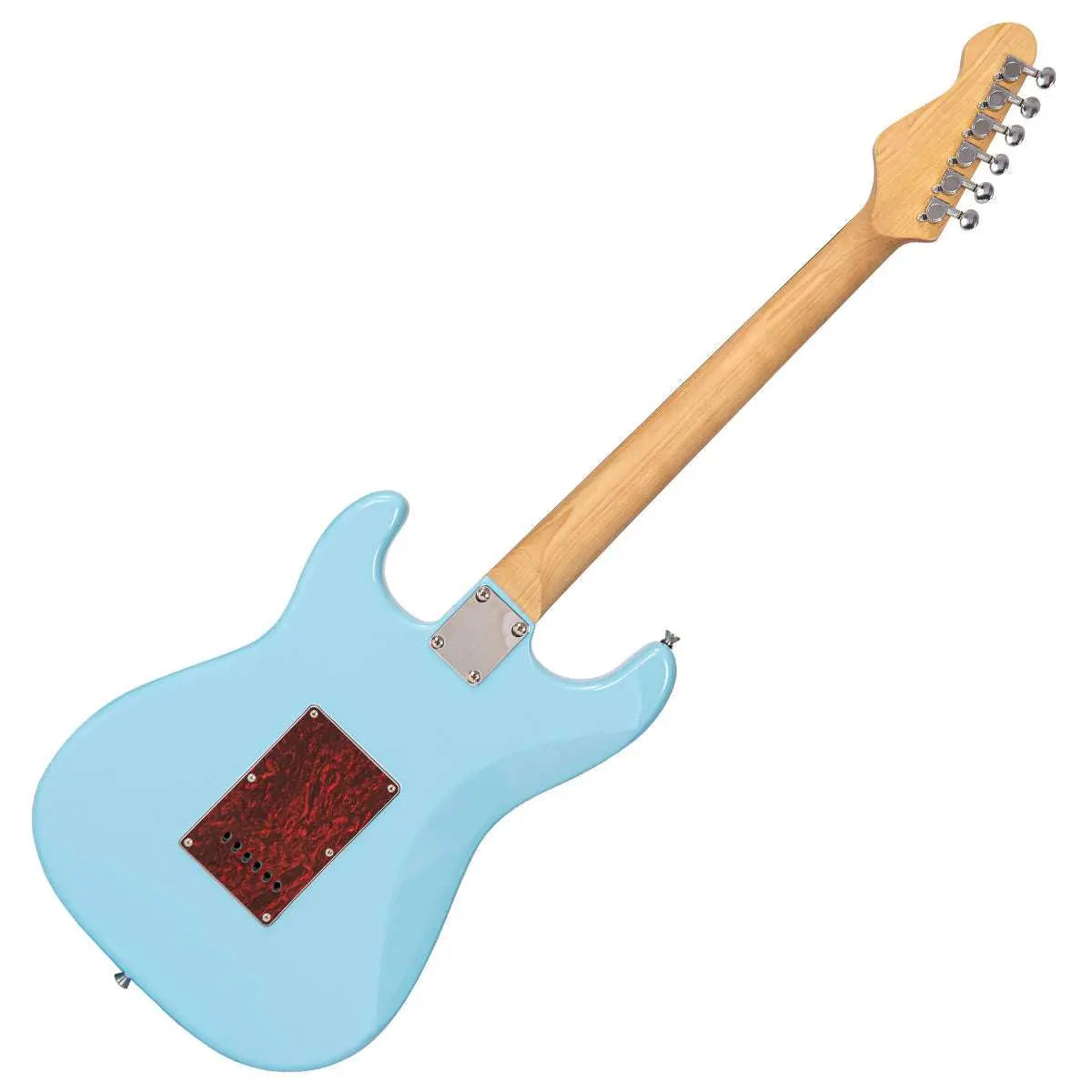 Vintage V60 Coaster Series Electric Guitar ~ Laguna Blue - Richards Guitars Of Stratford Upon Avon