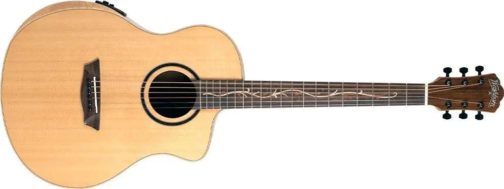 Washburn Bella Tono SUPREMA SC40SCE - Natural - NEW 2025 Electro Acoustic Guitar - Richards Guitars Of Stratford Upon Avon