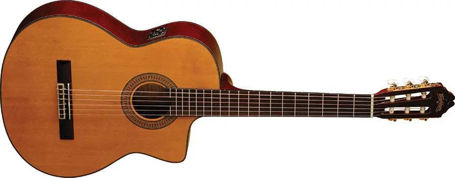 Washburn C64SCE - Classical - Natural Nylon Strung Guitar - Richards Guitars Of Stratford Upon Avon