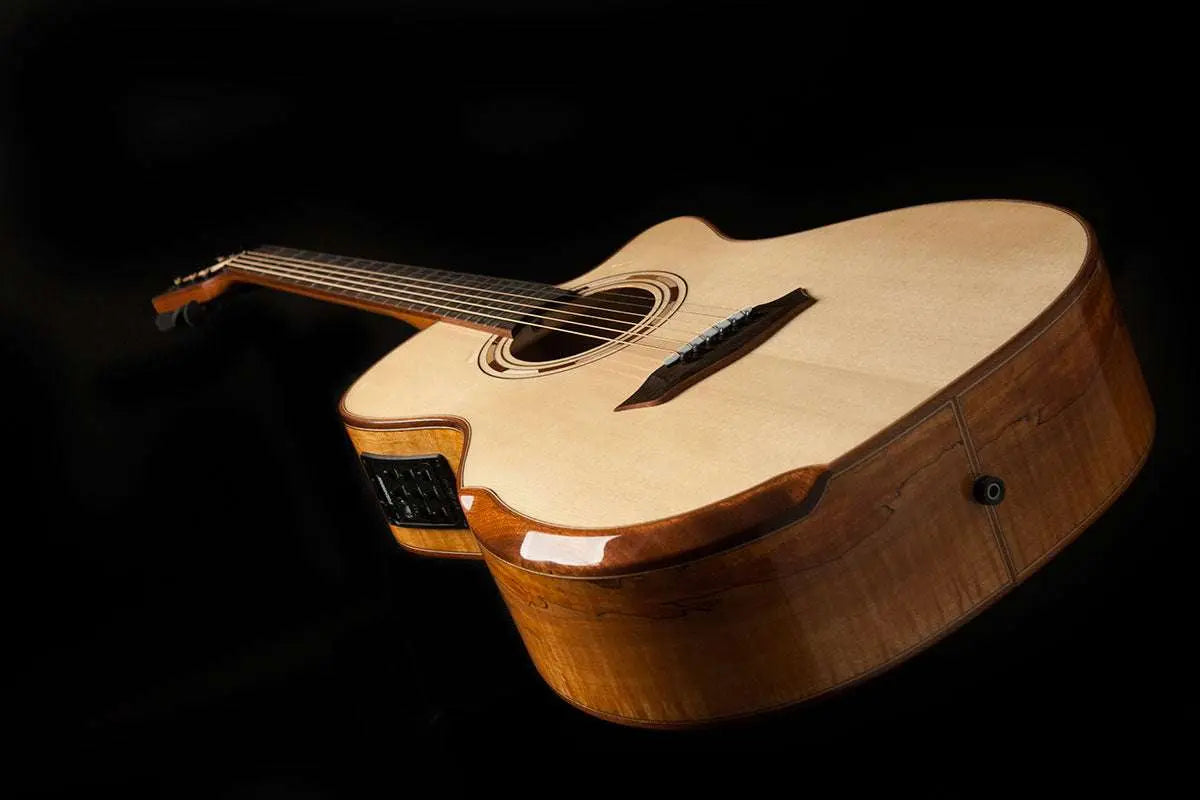 Washburn G66SCE SPALT MAPLE - Grand Auditorium - Natural Electro Acoustic Guitar - Richards Guitars Of Stratford Upon Avon