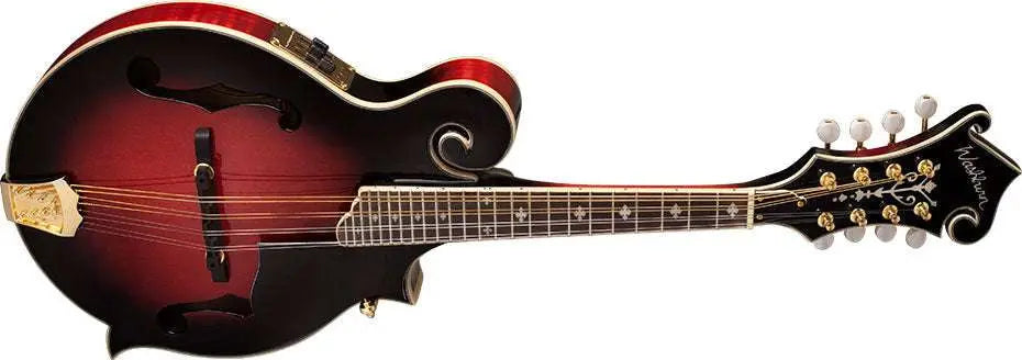 Washburn M3SWE - Mandolin - Trans Wine Red Mandolin - Richards Guitars Of Stratford Upon Avon