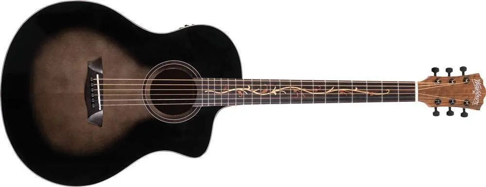 Washburn VITE - S9V - Gloss Charcoal Burst Electro Acoustic Guitar - Richards Guitars Of Stratford Upon Avon