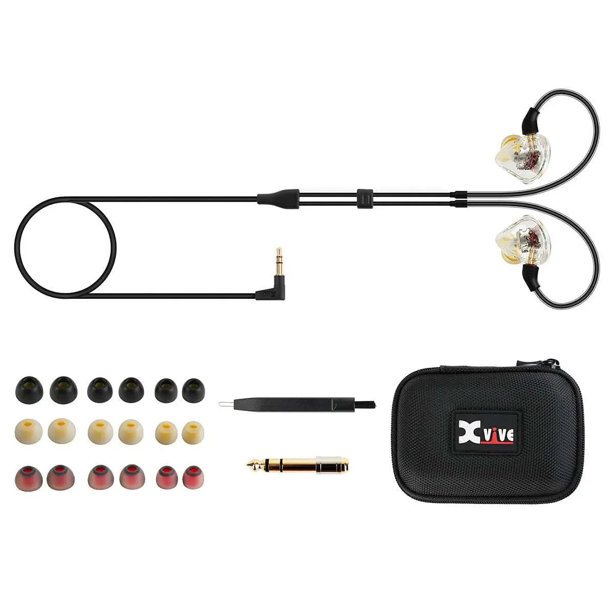 Xvive T9 In - Ear Monitors ~ Dual Balanced Drivers - Richards Guitars Of Stratford Upon Avon