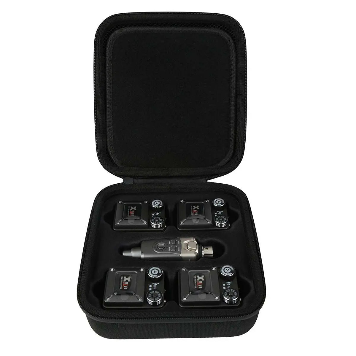 Xvive Travel Case for XU4R4 In - Ear Monitor Wireless System (4 Receivers) - Richards Guitars Of Stratford Upon Avon