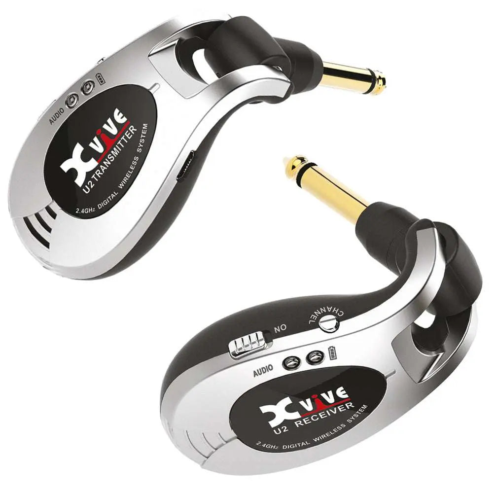 Xvive XU2 Wireless Guitar System ~ Silver - Richards Guitars Of Stratford Upon Avon
