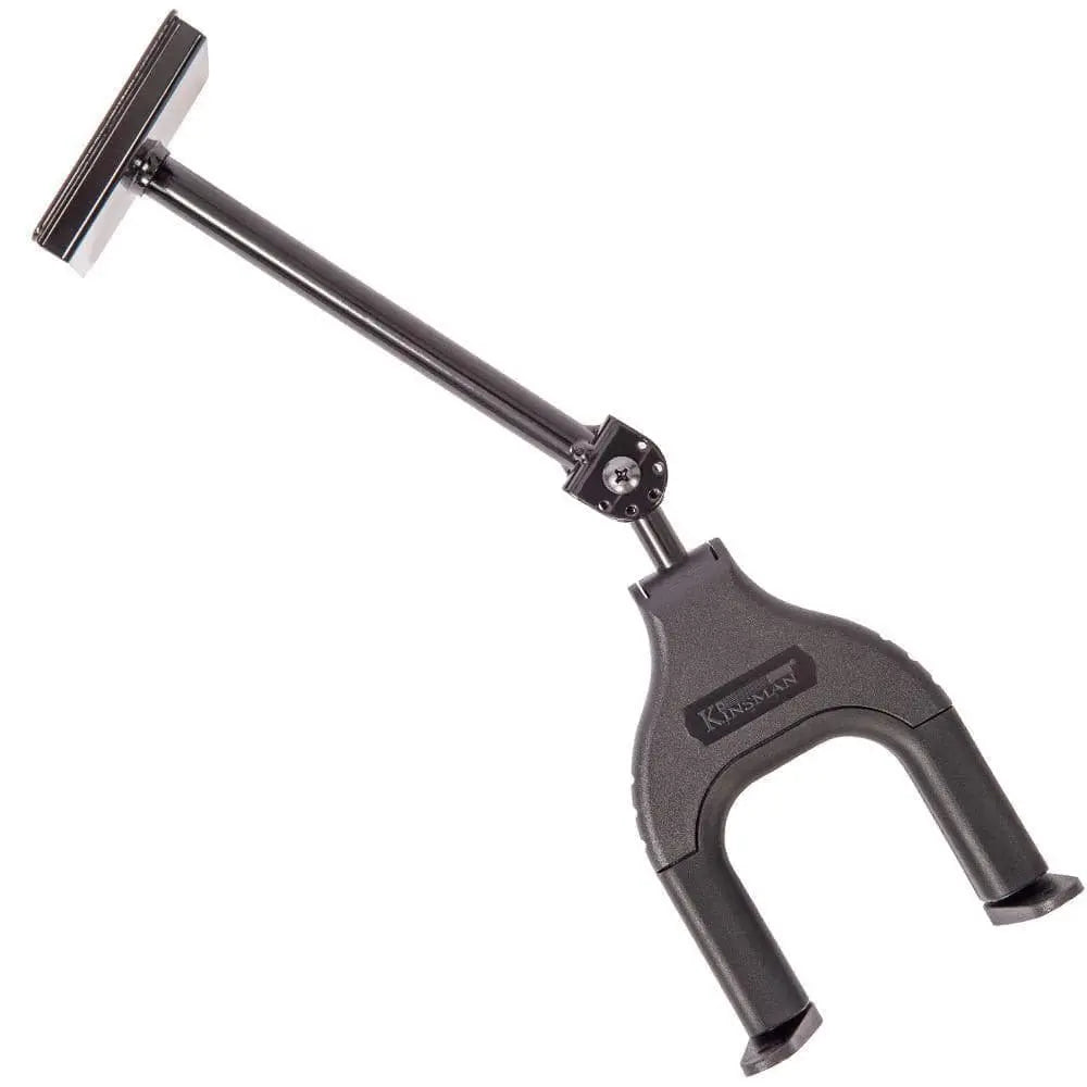 Kinsman Auto Lock Slatwall Guitar Hanger ~ Black ~ Long - Richards Guitars Of Stratford Upon Avon