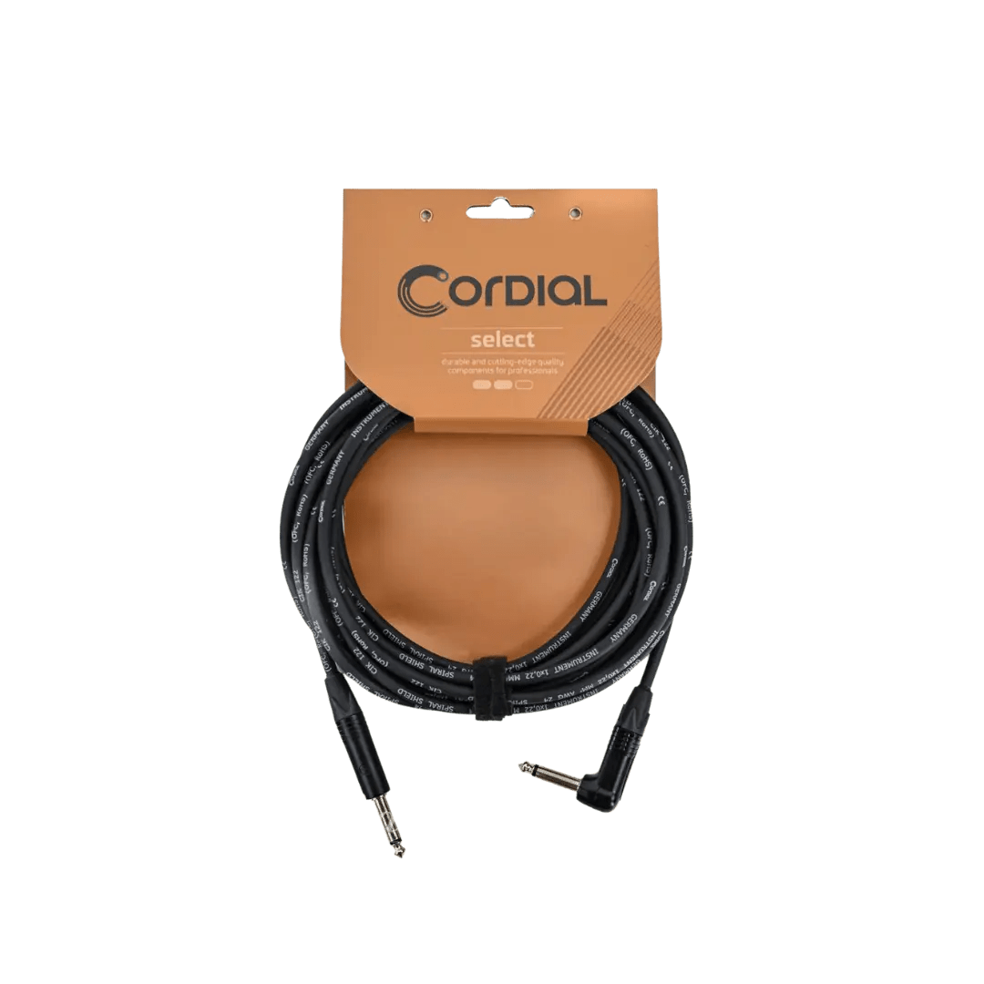 Cordial "Select" Series Guitar Cables - Richards Guitars Of Stratford Upon Avon