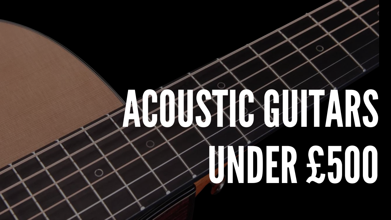 Guitarras acústicas de menos de 500