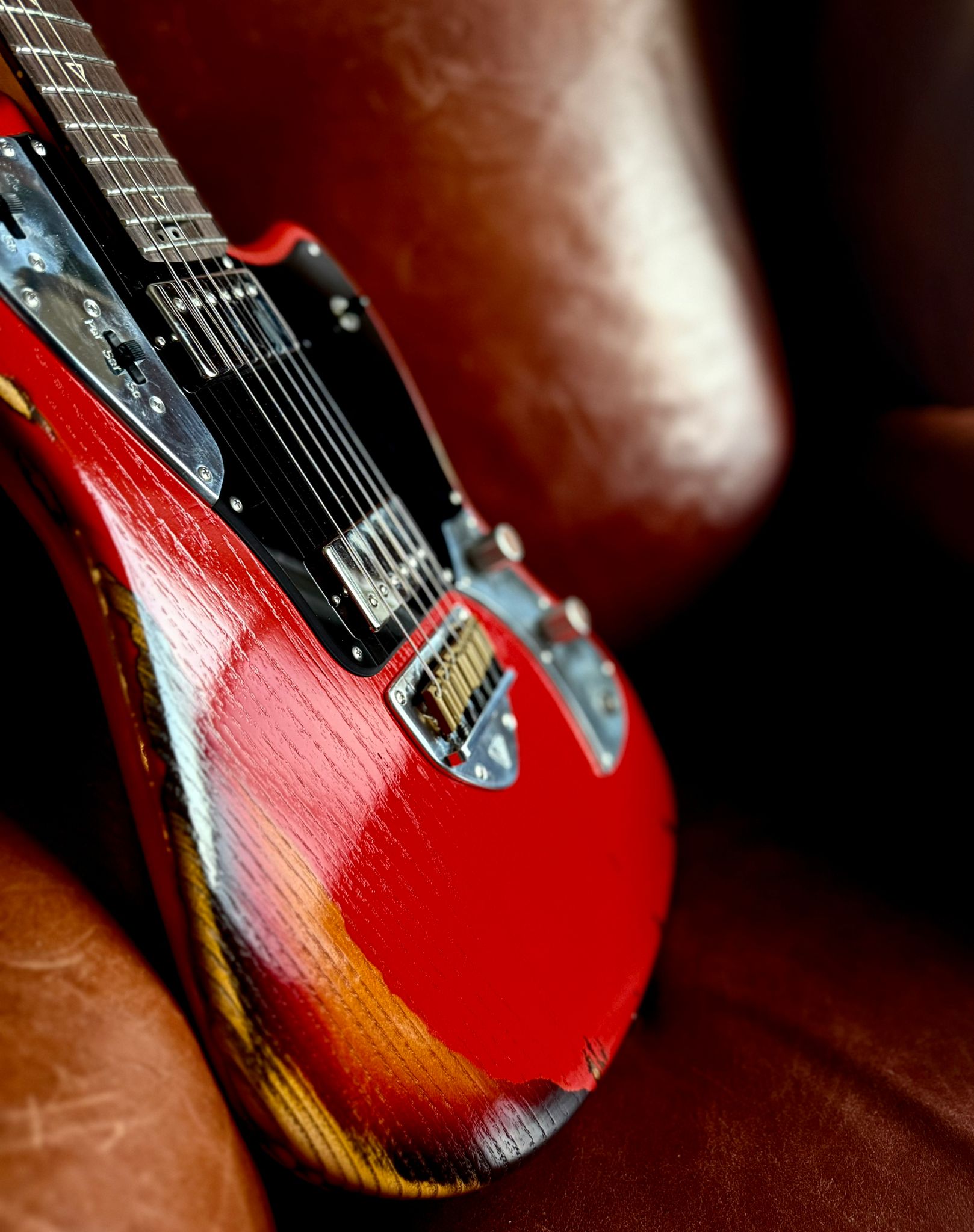 Valiant Jupiter "Dual Coat" Fiesta Red Barhat Distressed