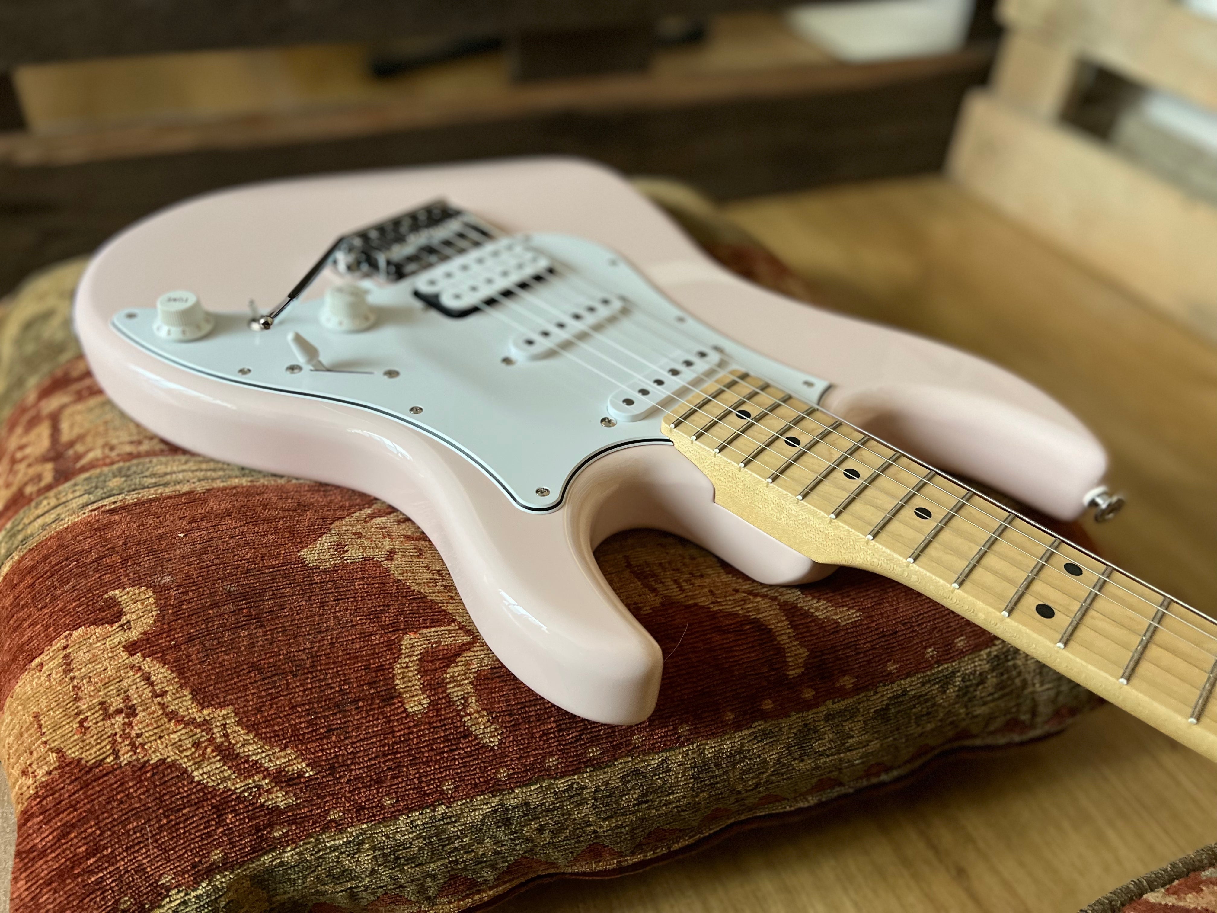 FGN J Standard Odyssey JOS2TDM, Shell Pink With Gig Bag, Electric Guitar for sale at Richards Guitars.