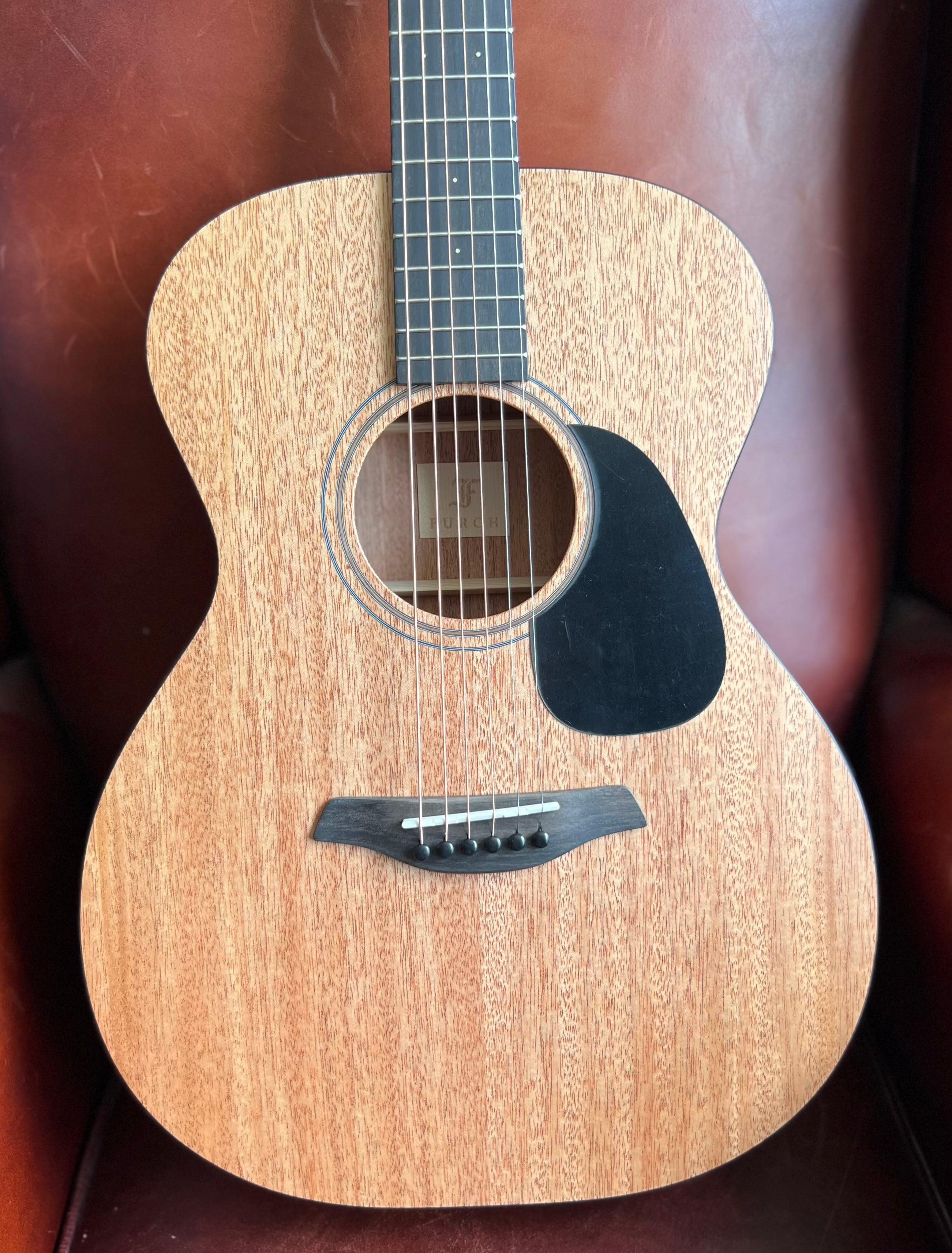 Furch Blue OM MM (OM Body / All Mahogany) Acoustic Guitar Pre 2025 CNR Active Upgrade Model), Acoustic Guitar for sale at Richards Guitars.