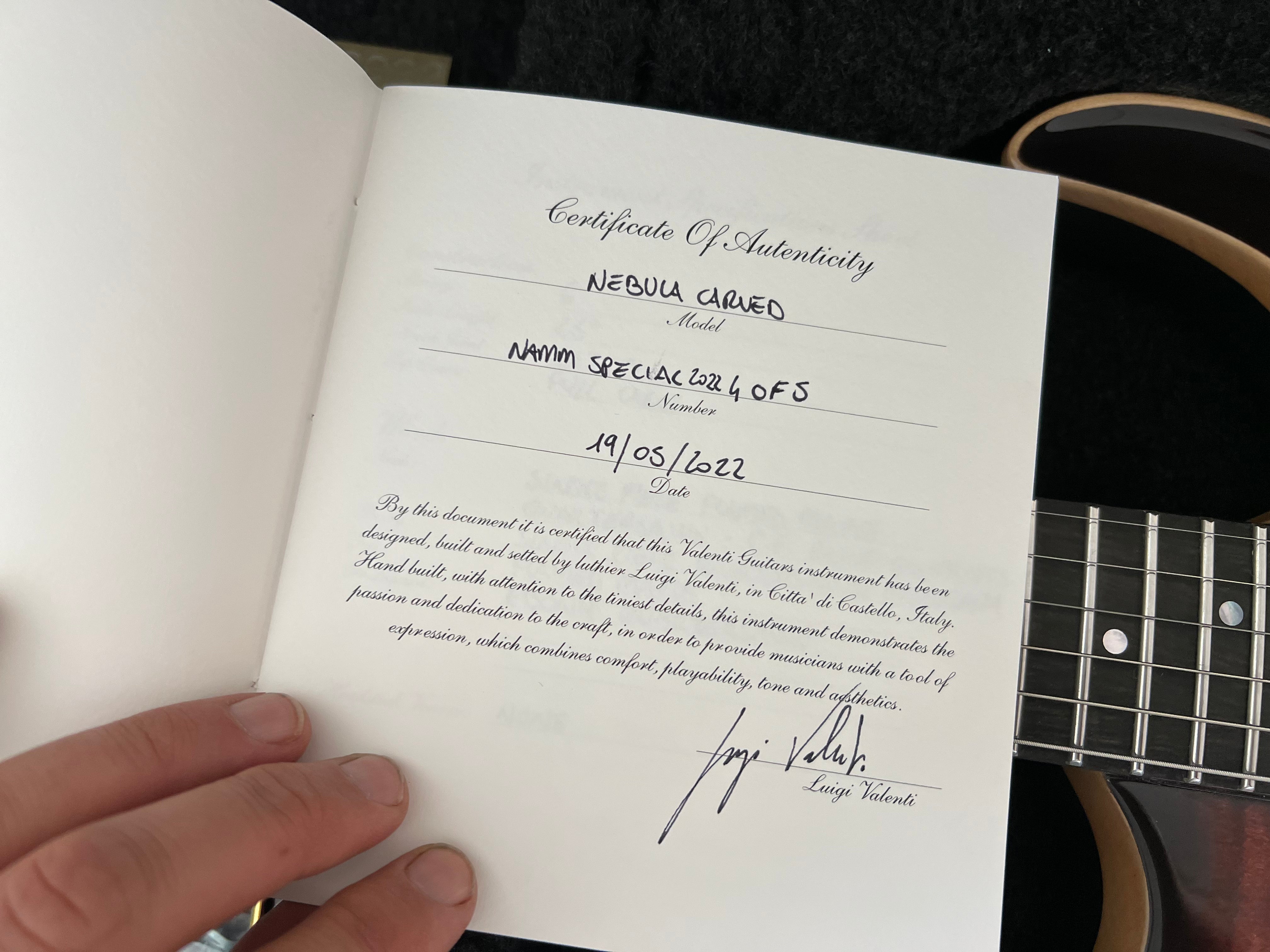 Nebulosa Valenti tallada