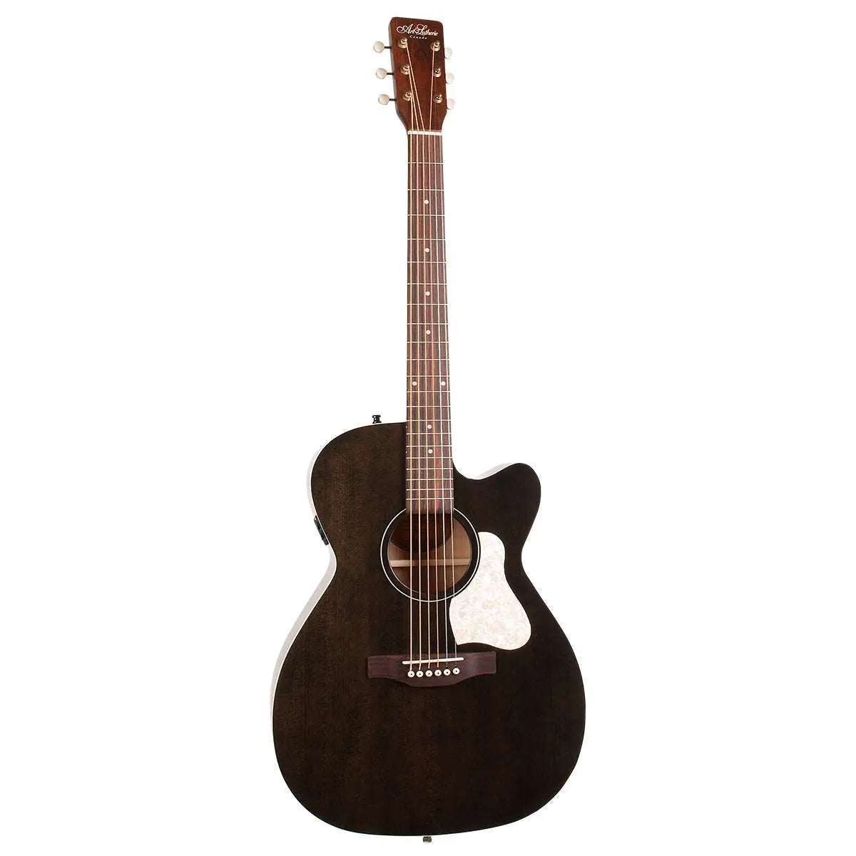 Art & Lutherie Legacy Cutaway Electro - Acoustic Guitar ~ Faded Black ~ PreSys II - Richards Guitars Of Stratford Upon Avon
