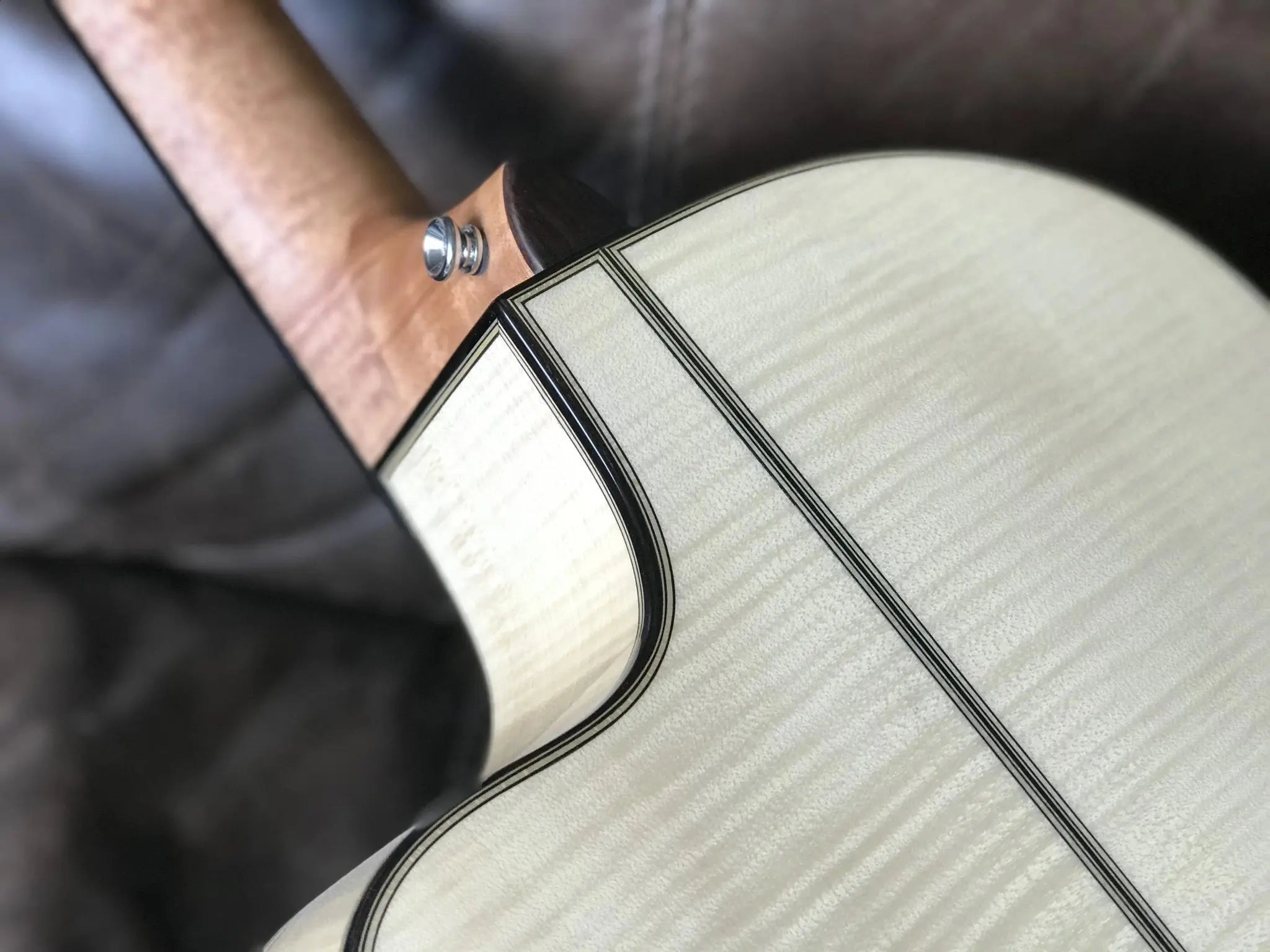 Auden Artist 45 Chester Maple Cutaway. - Richards Guitars Of Stratford Upon Avon