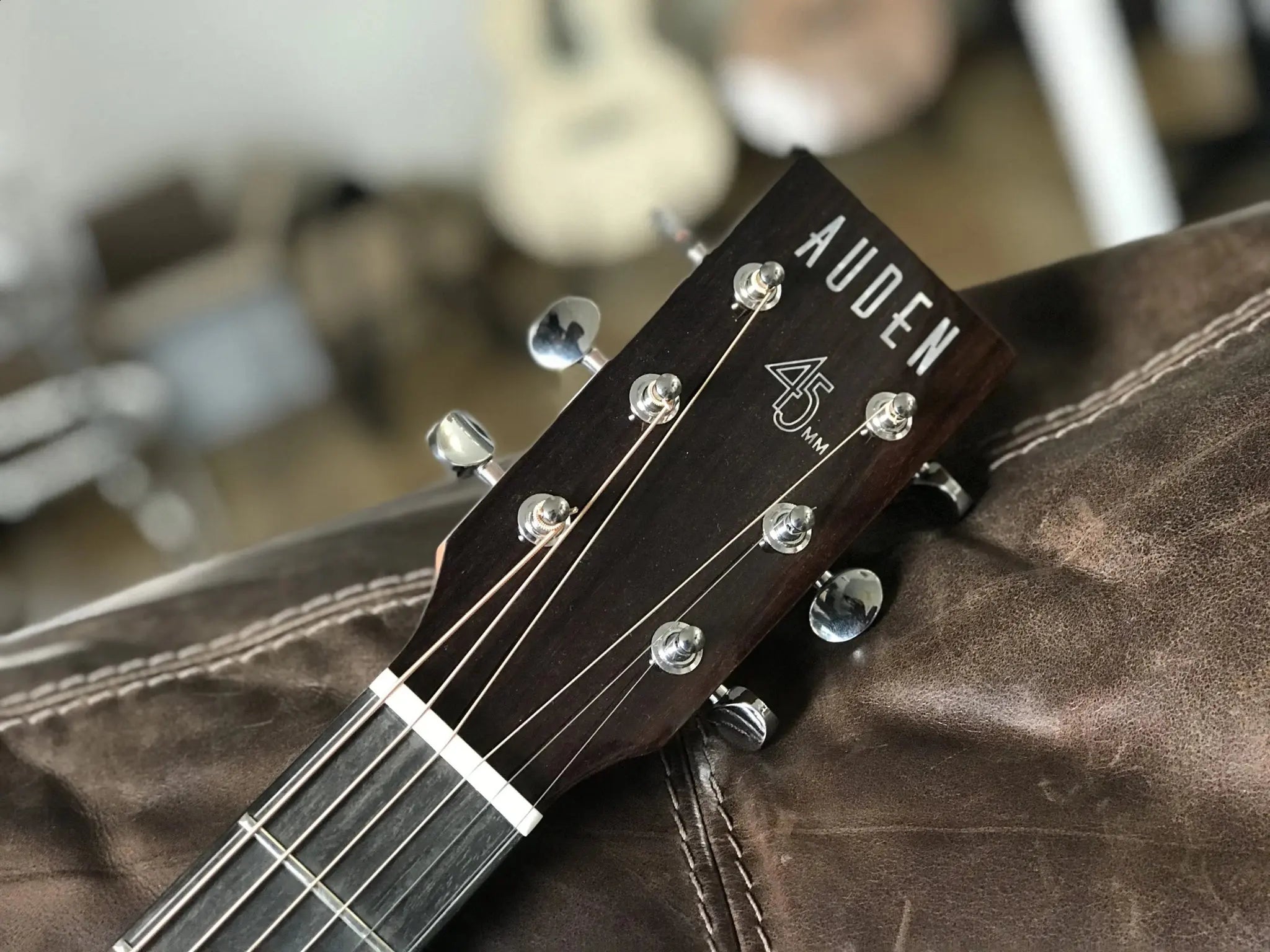 Auden Artist 45 Chester Maple Cutaway. - Richards Guitars Of Stratford Upon Avon