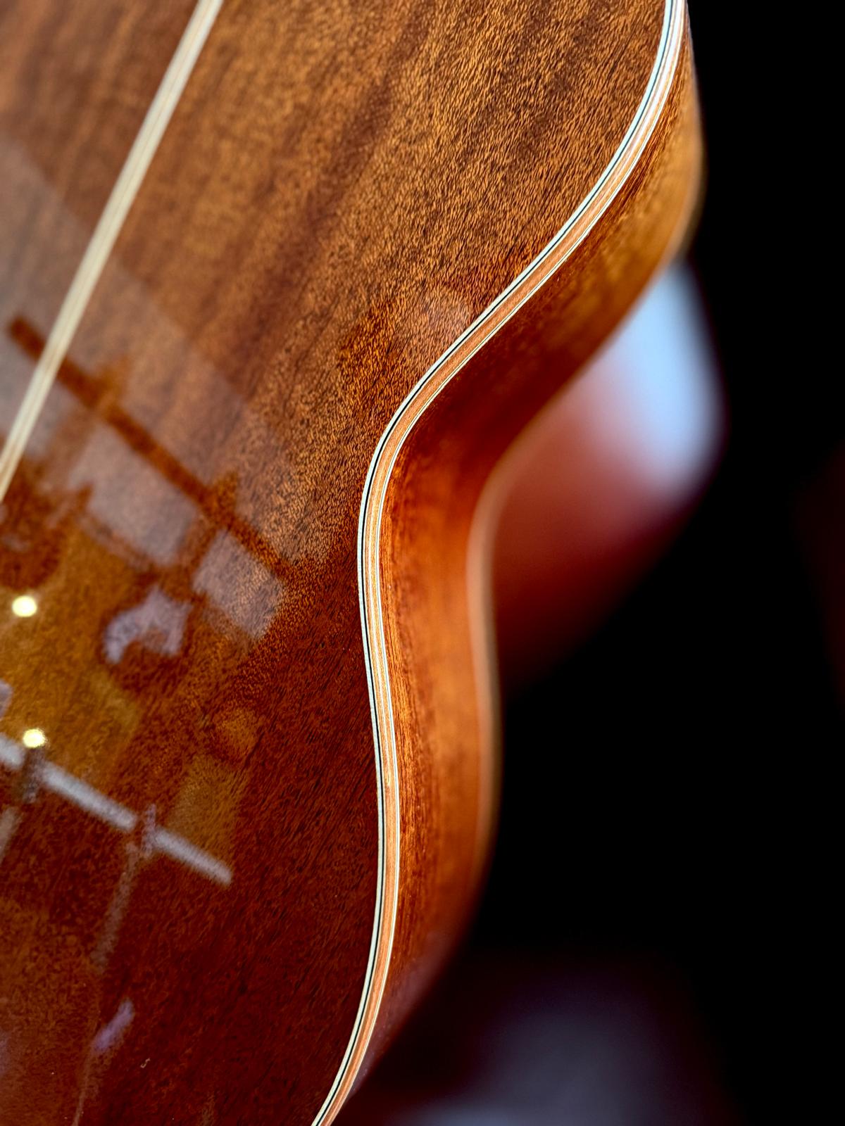 Auden Mahogany Series Julia Short Scale Electro Acoustic Guitar w' £225 Custom Pro Setup & Back Up Service Included - Richards Guitars Of Stratford Upon Avon