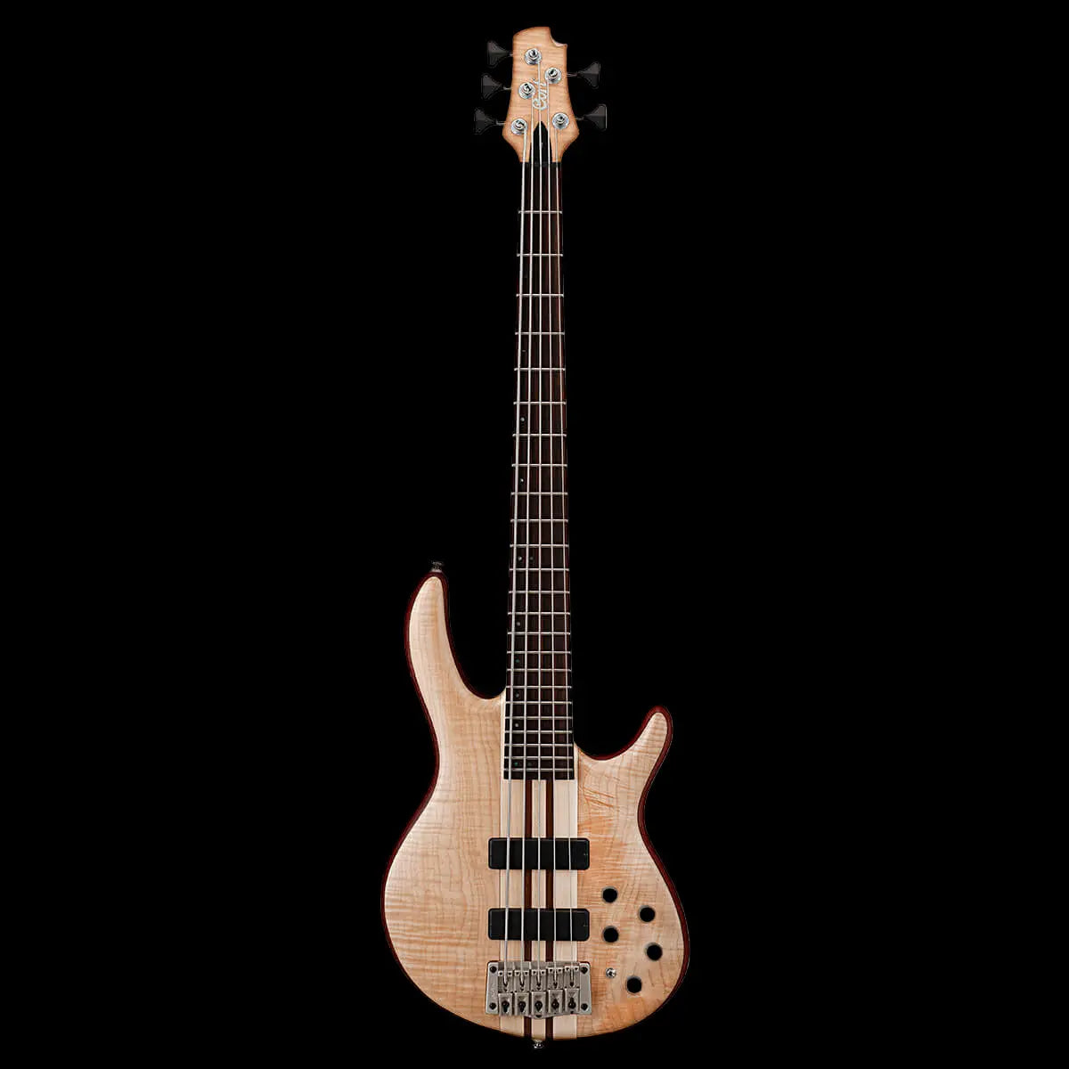 Cort A5 Plus FMMH, Open Pore Natural Bass Guitar - Richards Guitars Of Stratford Upon Avon