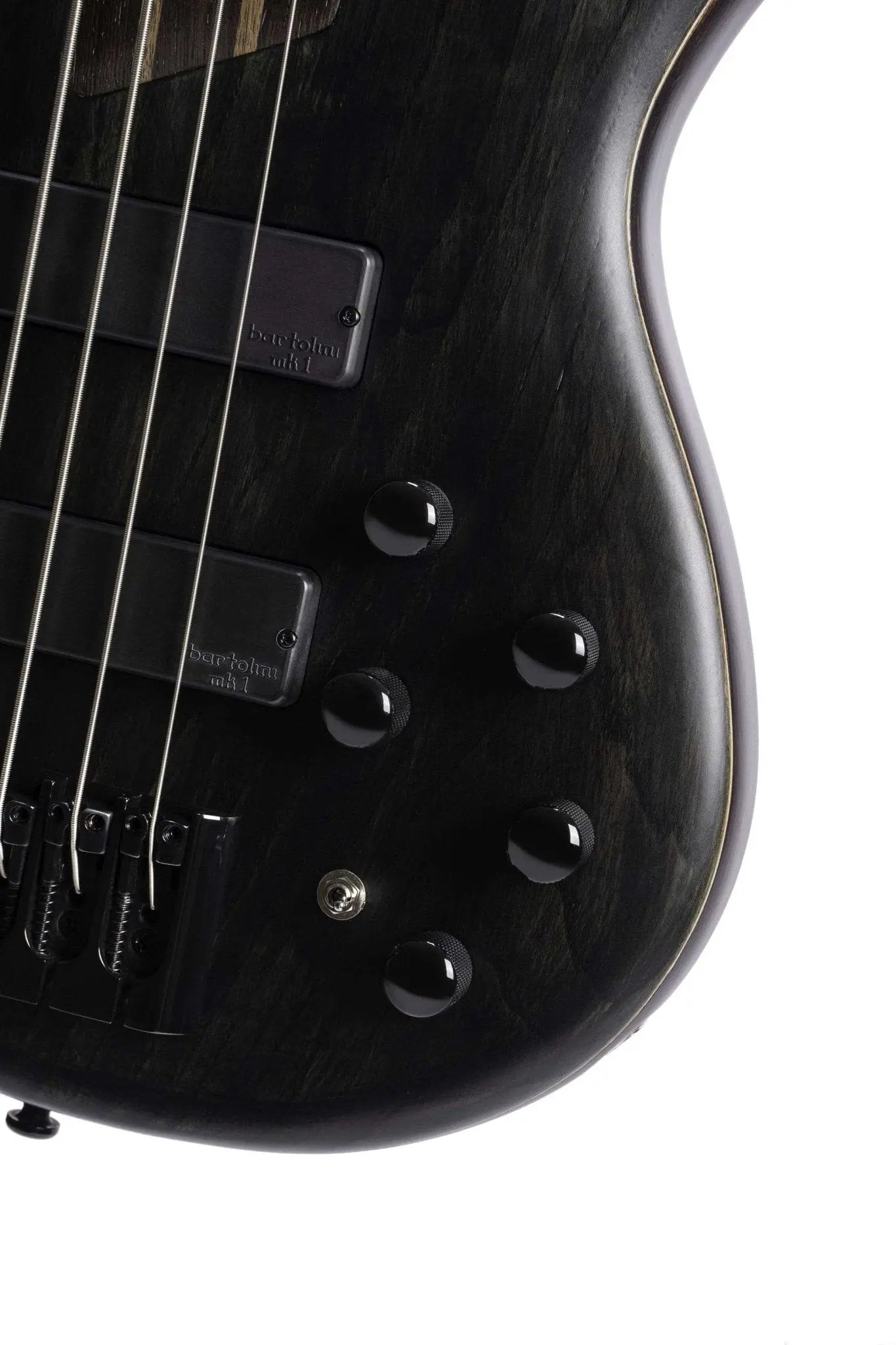 Cort B4 Element Open Pore Trans Black - Richards Guitars Of Stratford Upon Avon