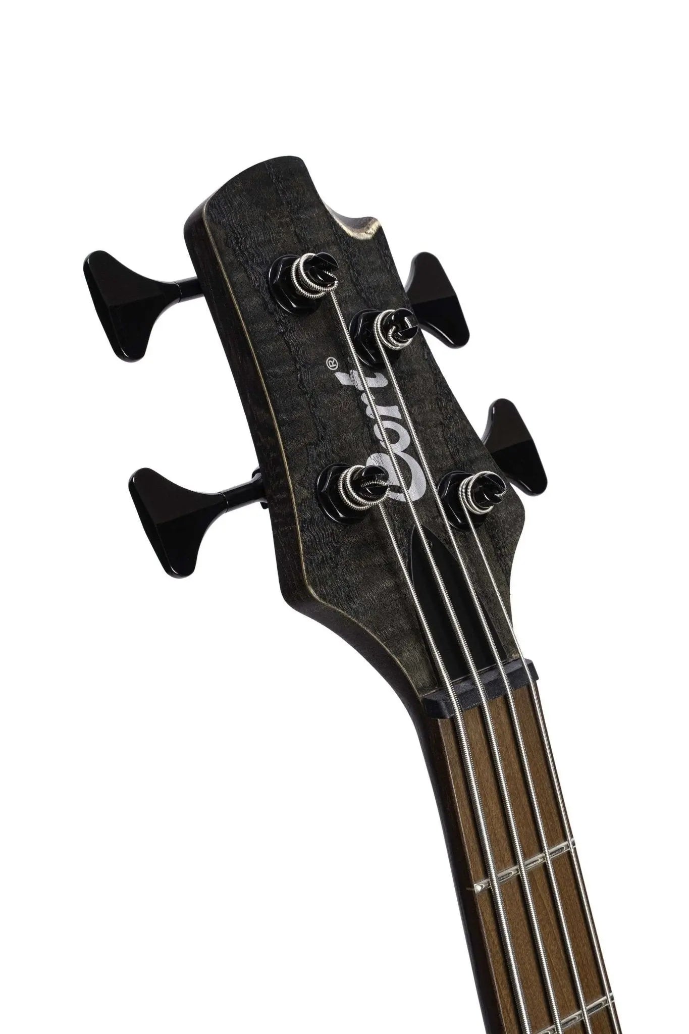Cort B4 Element Open Pore Trans Black - Richards Guitars Of Stratford Upon Avon