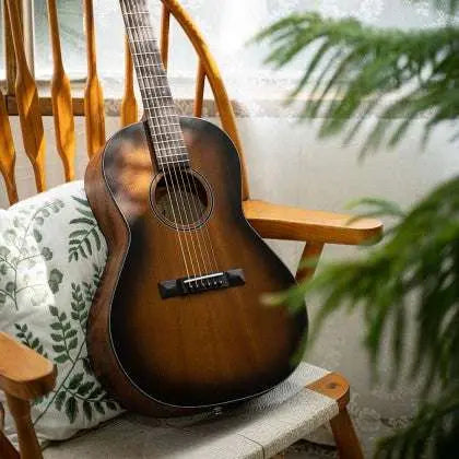 Cort Core PE Mahogany Parlor Electro With Fishman & Premium Gig Bag - Richards Guitars Of Stratford Upon Avon