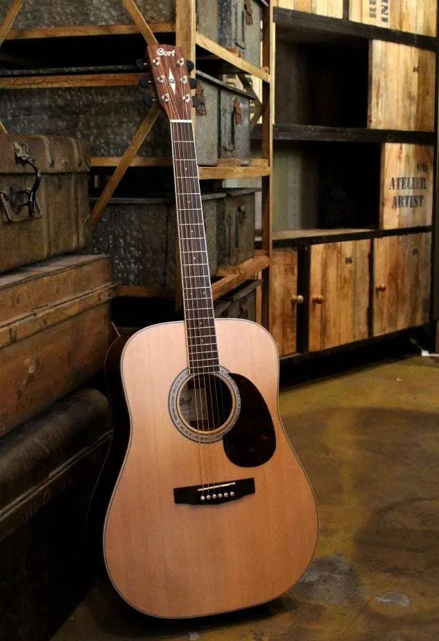Cort Earth 100 Natural Satin - Richards Guitars Of Stratford Upon Avon