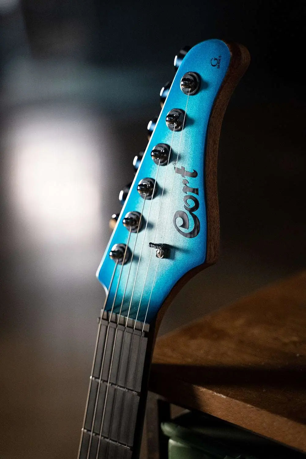 Cort G300 Glam Polar Ice Metallic Blue - Richards Guitars Of Stratford Upon Avon