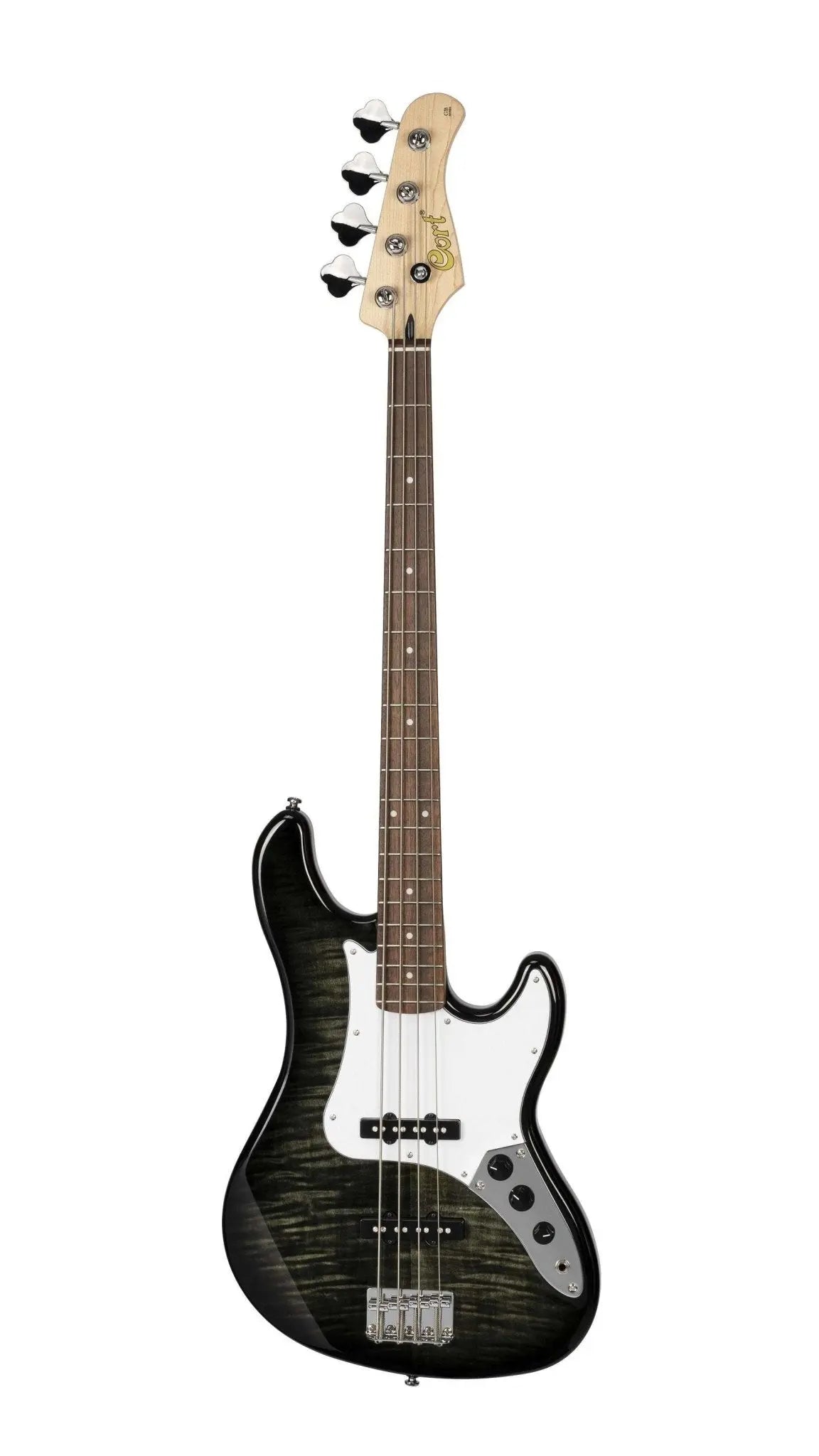 Cort GB24JJ Trans Black - Richards Guitars Of Stratford Upon Avon