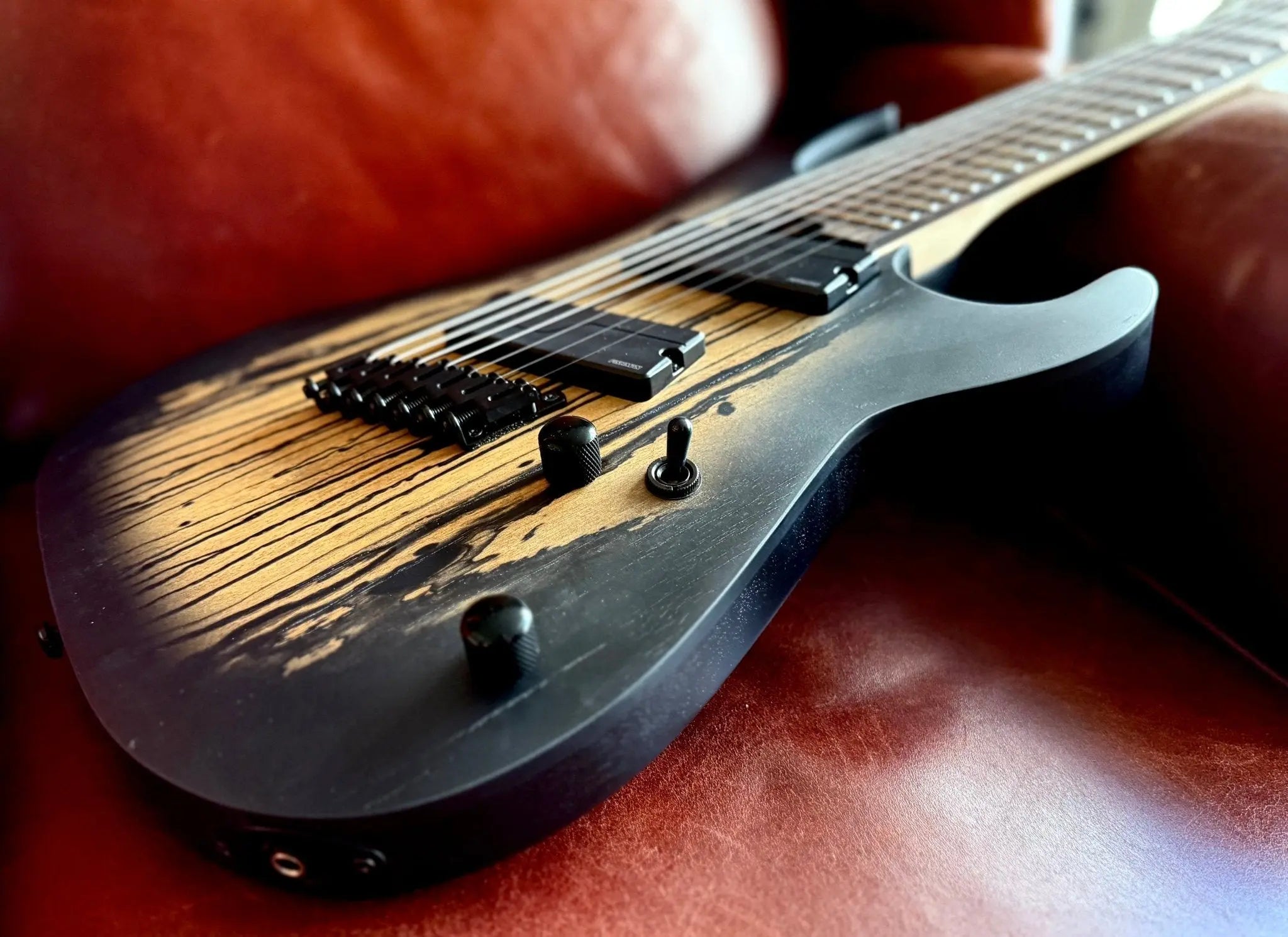 Cort KX507MS Pale Moon, Natural Black Burst - Richards Guitars Of Stratford Upon Avon
