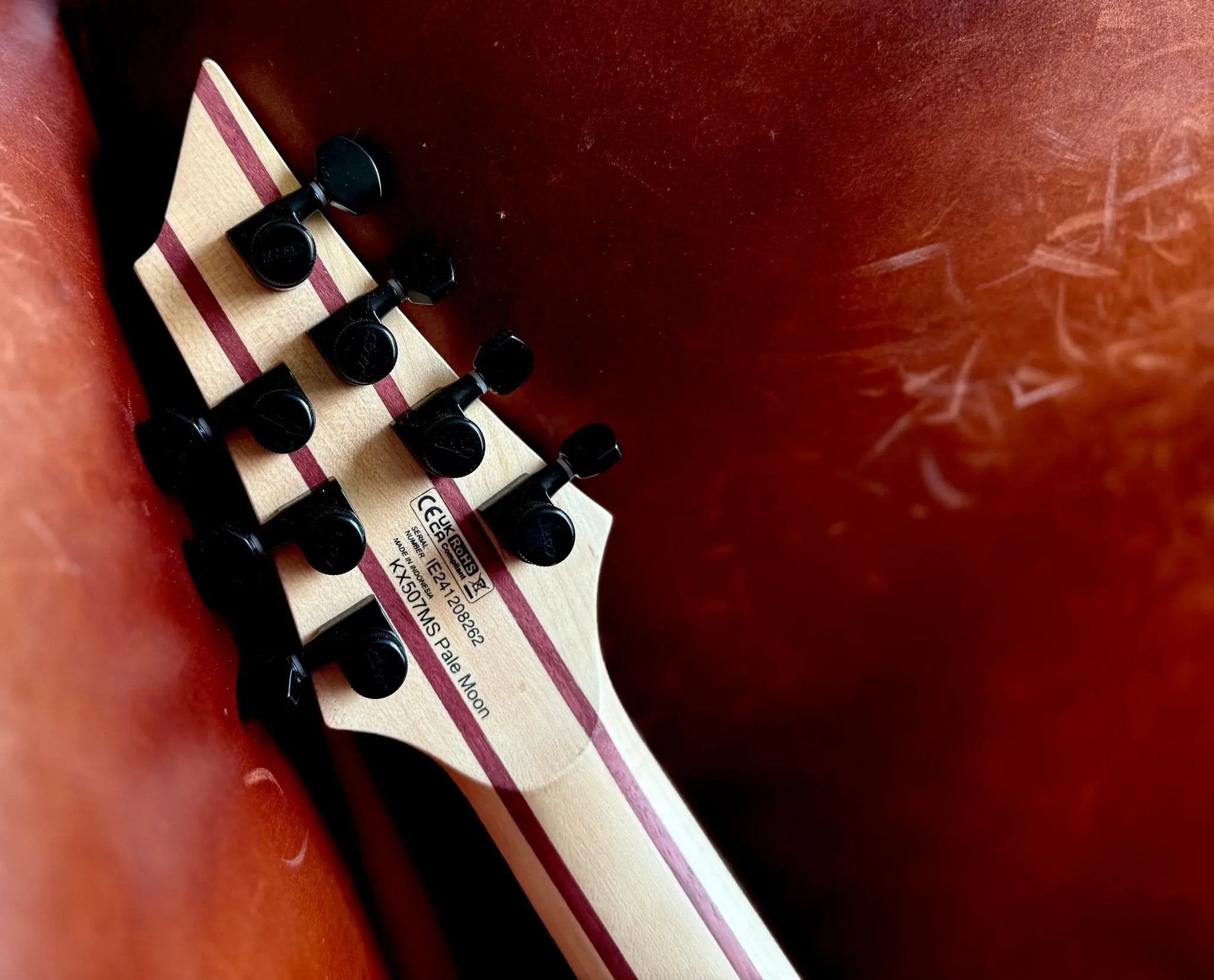 Cort KX507MS Pale Moon, Natural Black Burst - Richards Guitars Of Stratford Upon Avon