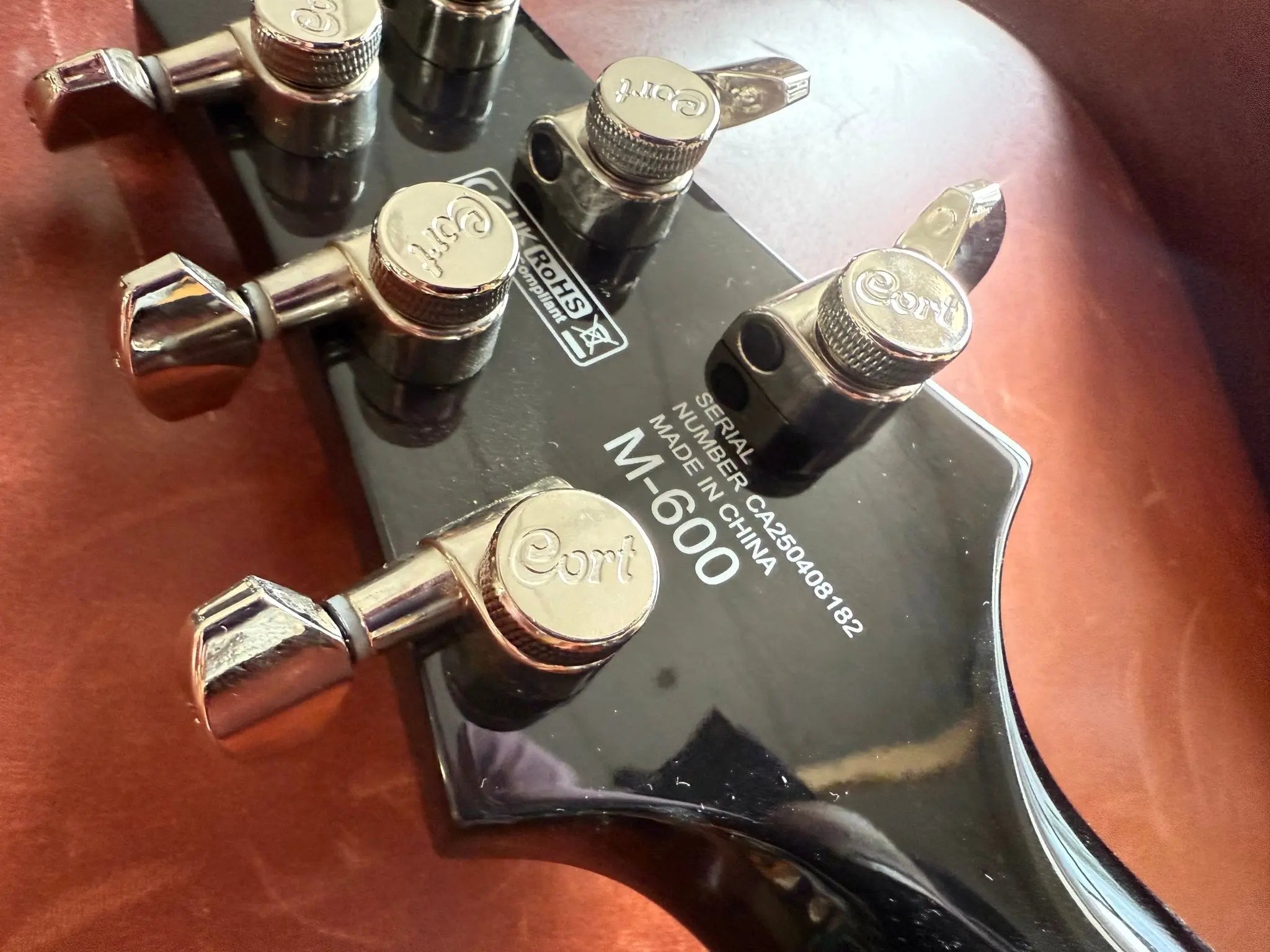 Cort M600BB Blue Burst. Awesome Set Neck Electric Guitar For PRS Lovers. Top Recommendation. - Richards Guitars Of Stratford Upon Avon