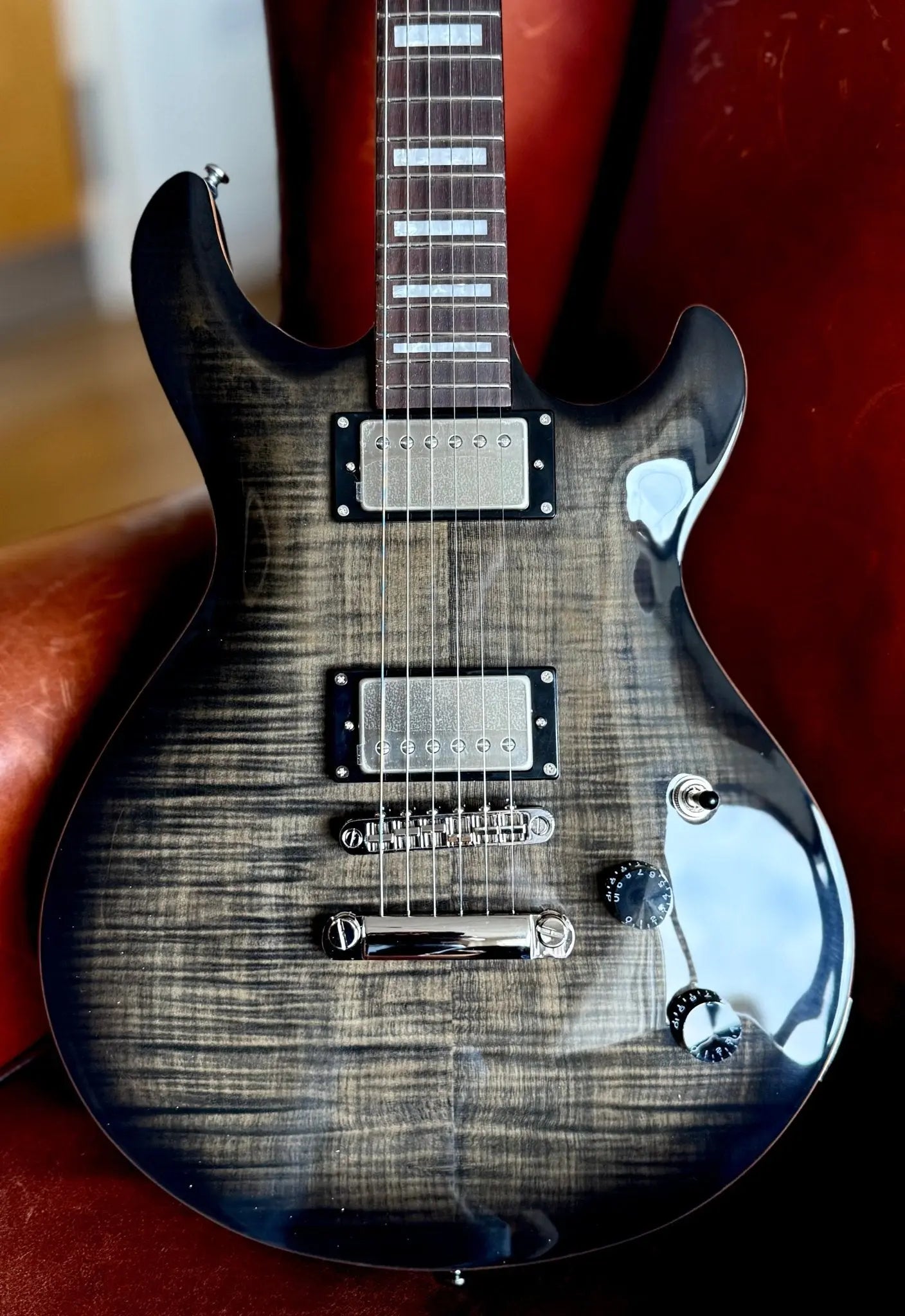 Cort M600TBB Trans Black Burst. Awesome Set Neck Electric Guitar For PRS Lovers. Top Recommendation. - Richards Guitars Of Stratford Upon Avon