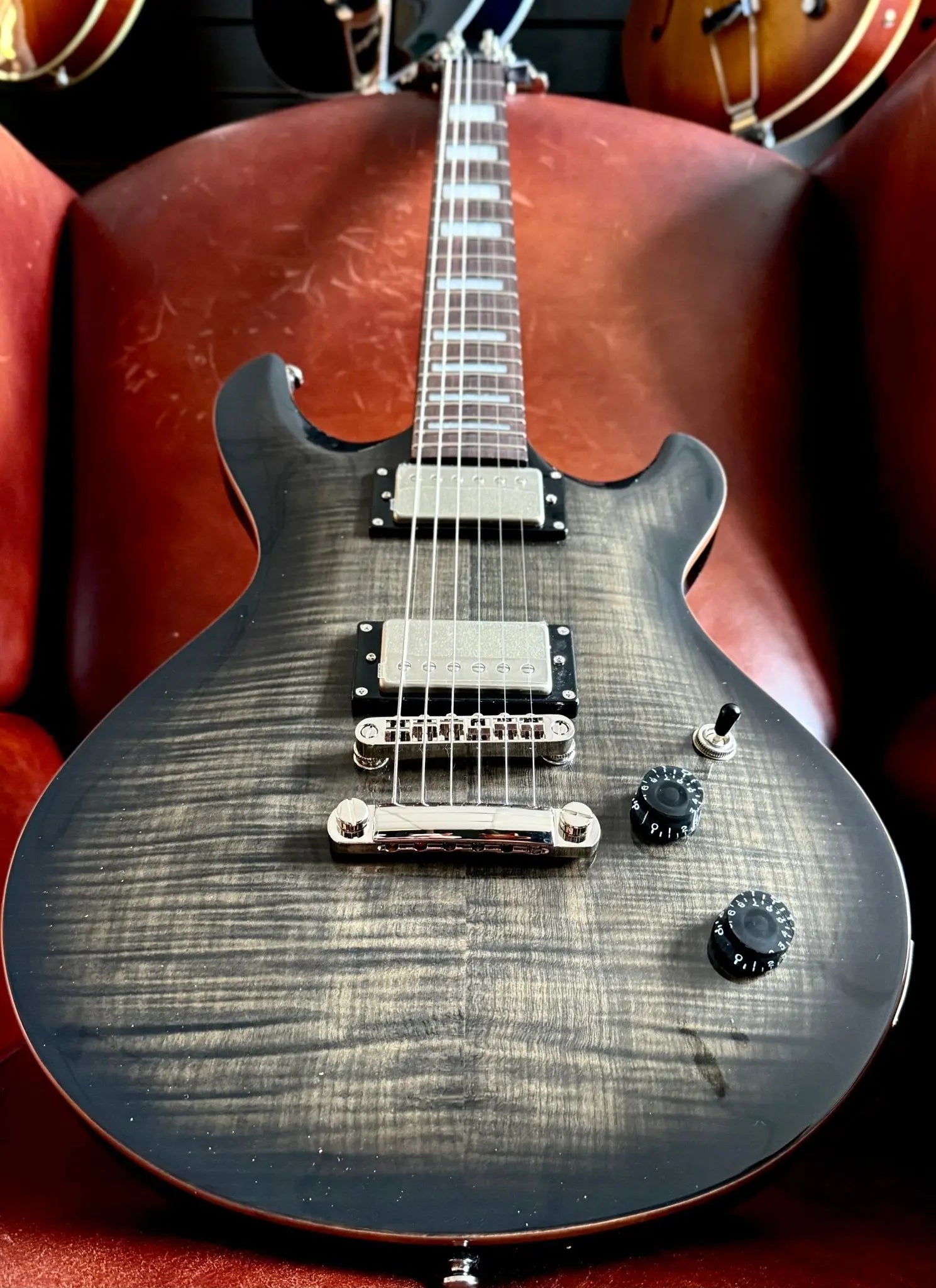 Cort M600TBB Trans Black Burst. Awesome Set Neck Electric Guitar For PRS Lovers. Top Recommendation. - Richards Guitars Of Stratford Upon Avon
