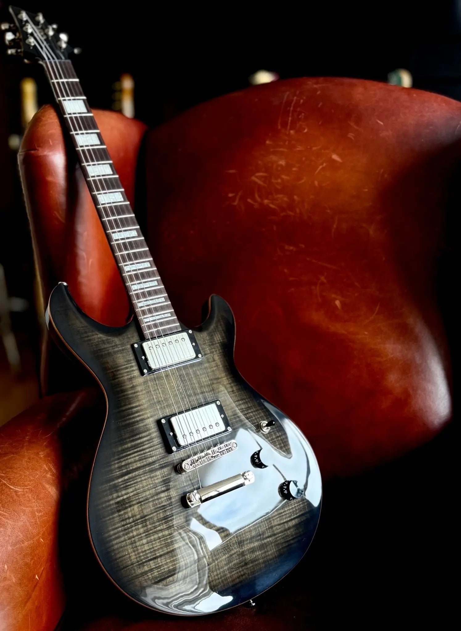 Cort M600TBB Trans Black Burst. Awesome Set Neck Electric Guitar For PRS Lovers. Top Recommendation. - Richards Guitars Of Stratford Upon Avon