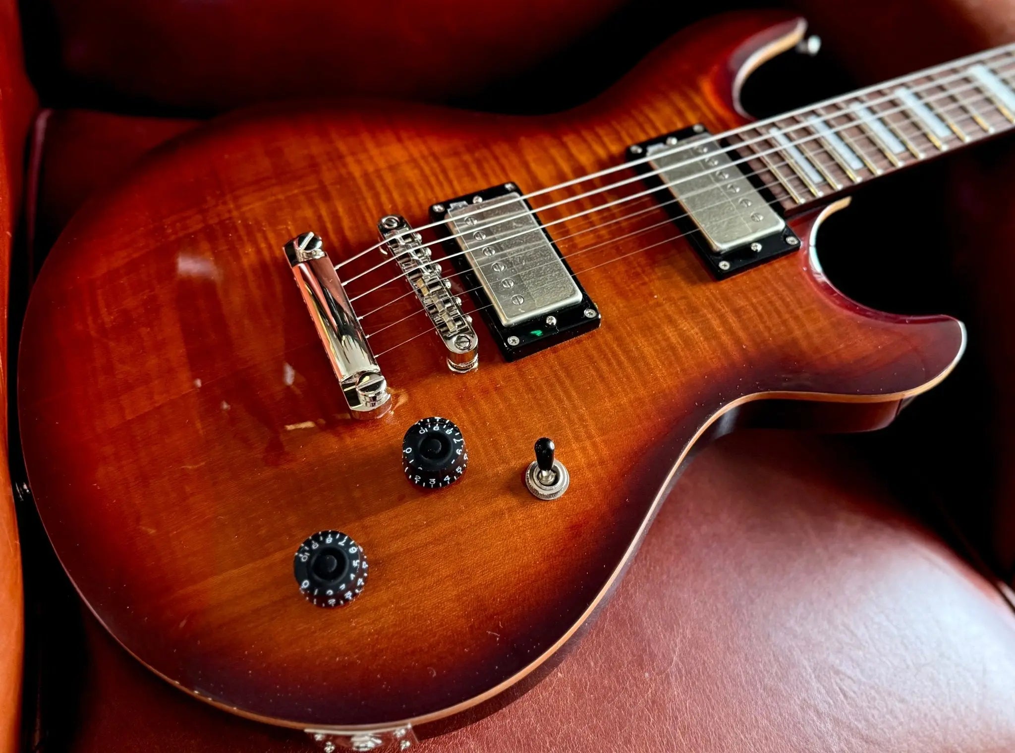 Cort M600TSB Tobacco Sunburst. Awesome Set Neck Electric Guitar For PRS Lovers. Top Recommendation - Richards Guitars Of Stratford Upon Avon